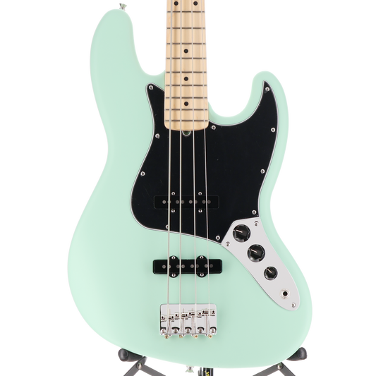 Fender American Performer Jazz Bass, Maple Fingerboard, Satin Surf Green (W12) (16267)