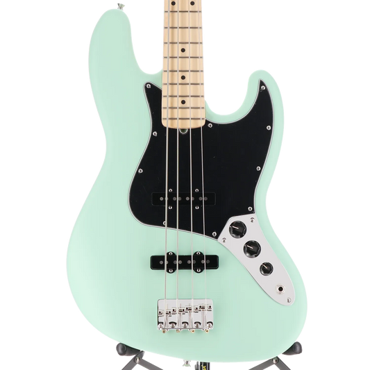 Fender American Performer Jazz Bass, Maple Fingerboard, Satin Surf Green (W12) (16267)