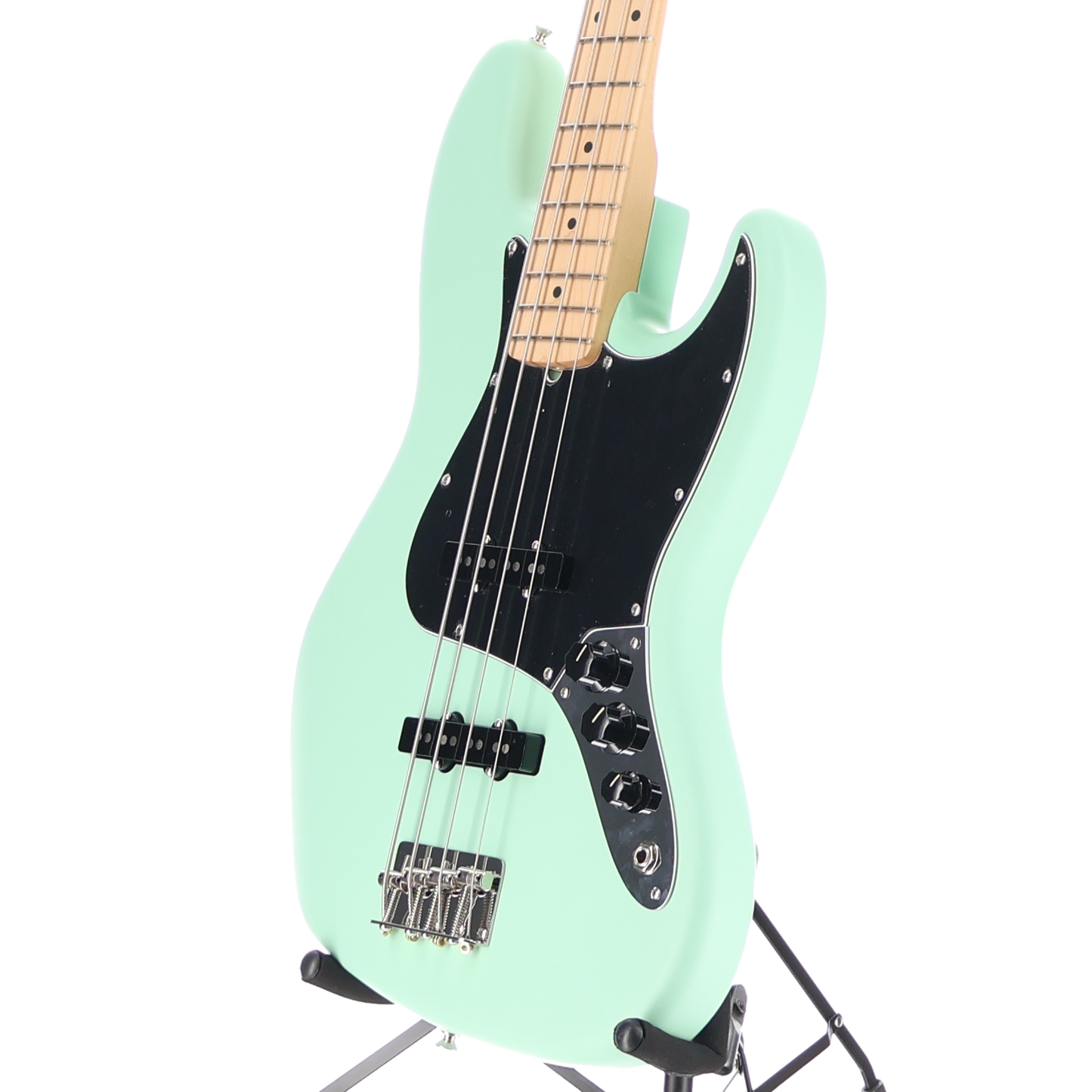 Fender American Performer Jazz Bass, Satin Surf Green, Pro Setup (T12) (10573)