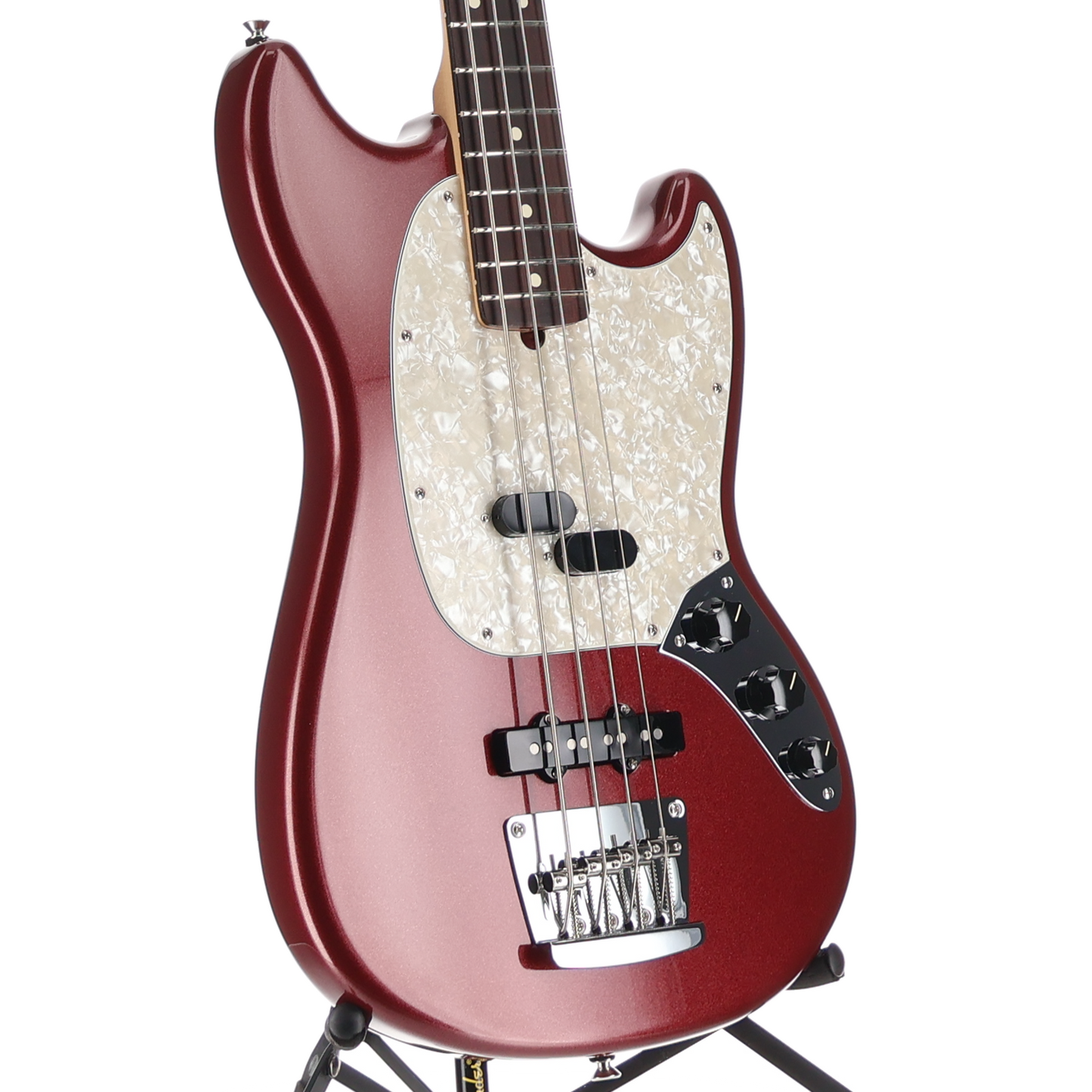 Fender American Performer Mustang Bass, Rosewood Fingerboard, Aubergine (N13) (12633)