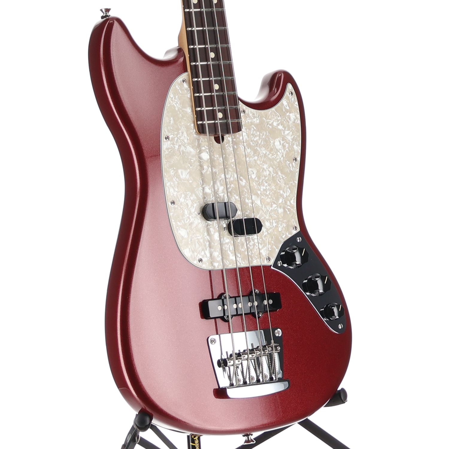 Fender American Performer Mustang Bass, Rosewood Fingerboard, Aubergine (N13) (12633)