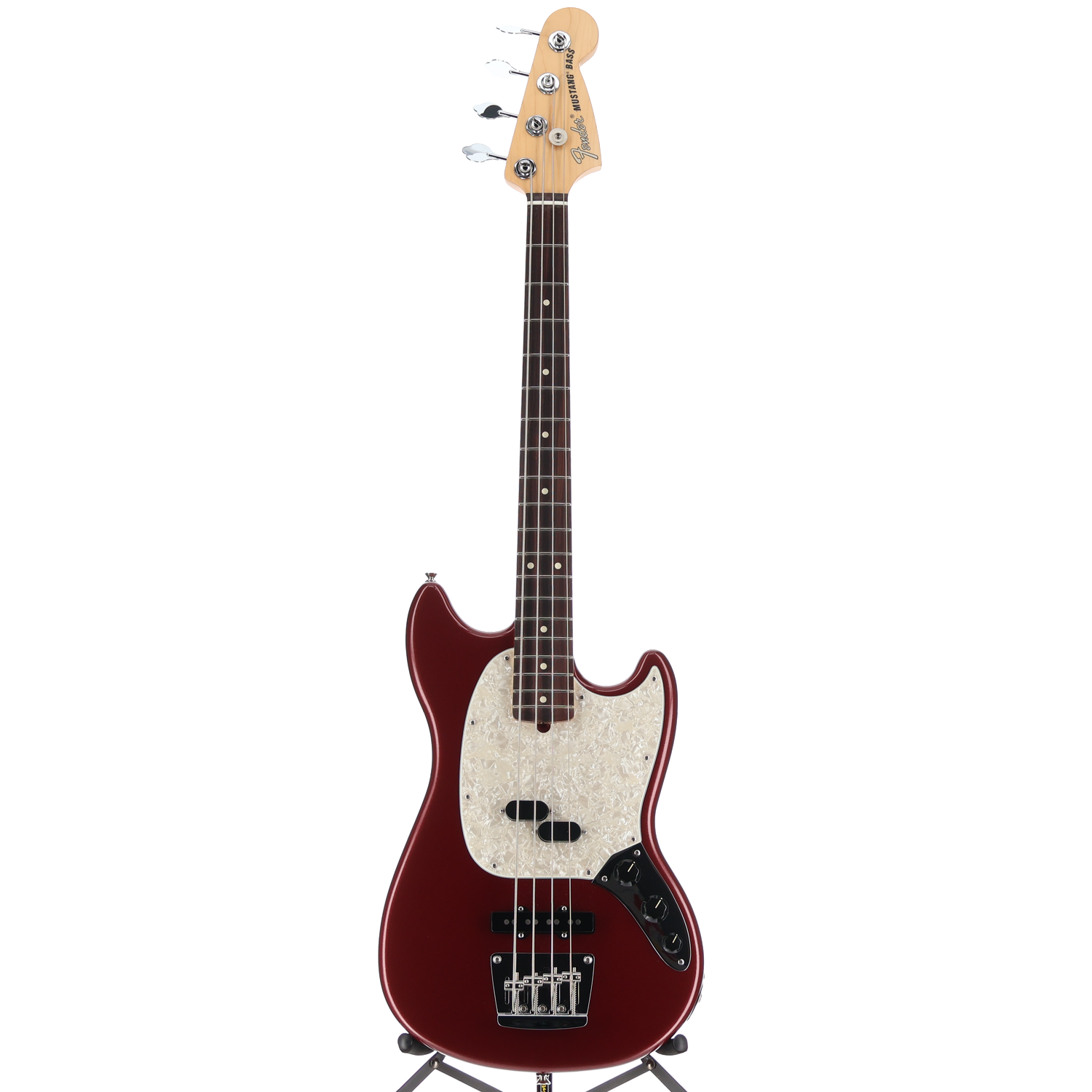 Fender American Performer Mustang Bass, Rosewood Fingerboard, Aubergine (N13) (12633)