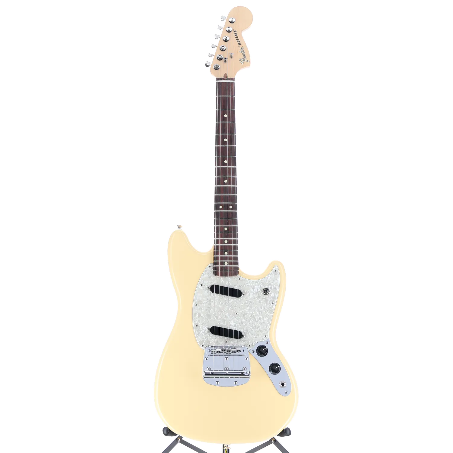 Fender American Performer Mustang, Rosewood Fingerboard, Vintage White (B7) (16177)