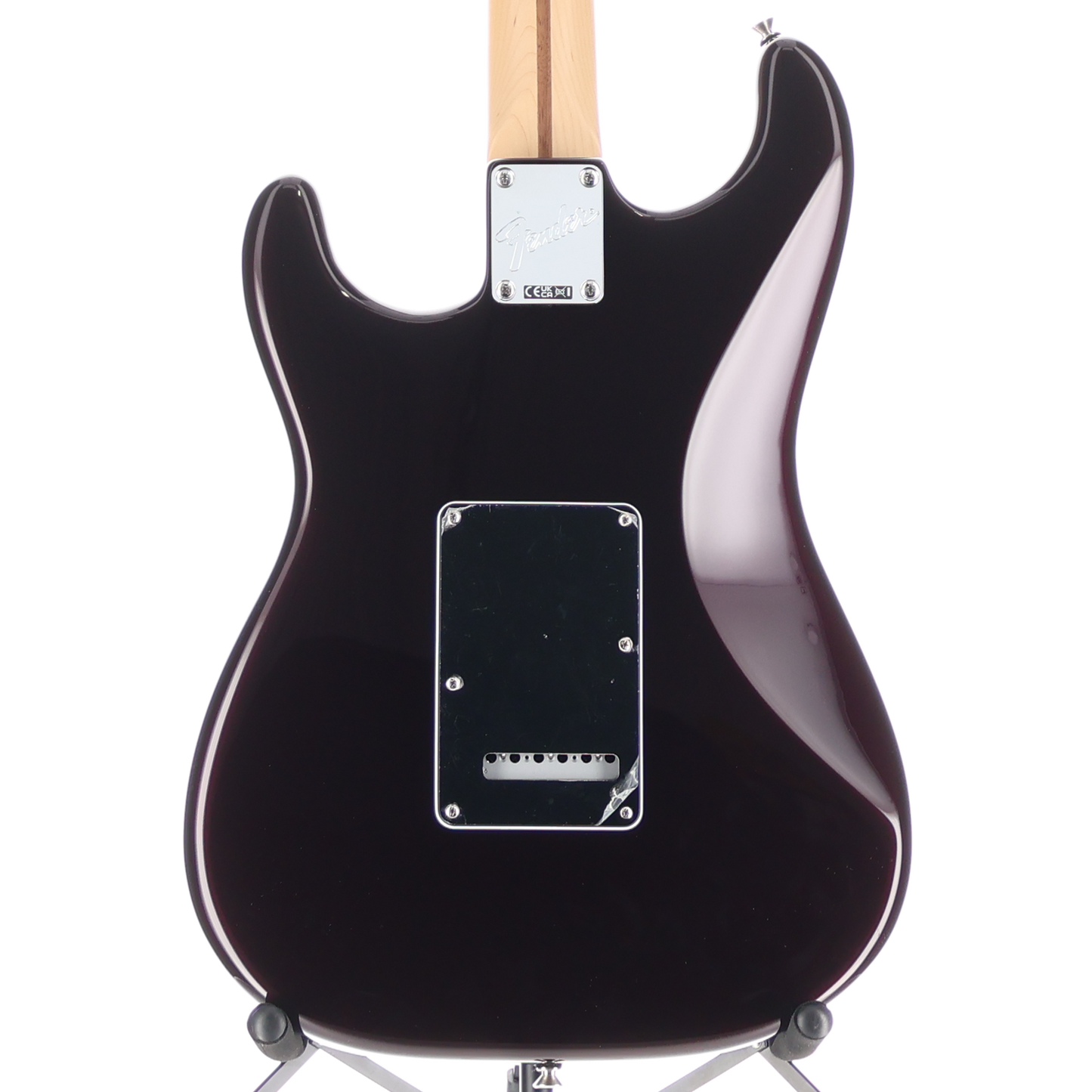 Fender American Performer Spruce Stratocaster - Burgandy with Silver Flake Custom Paint (P1) (28745)