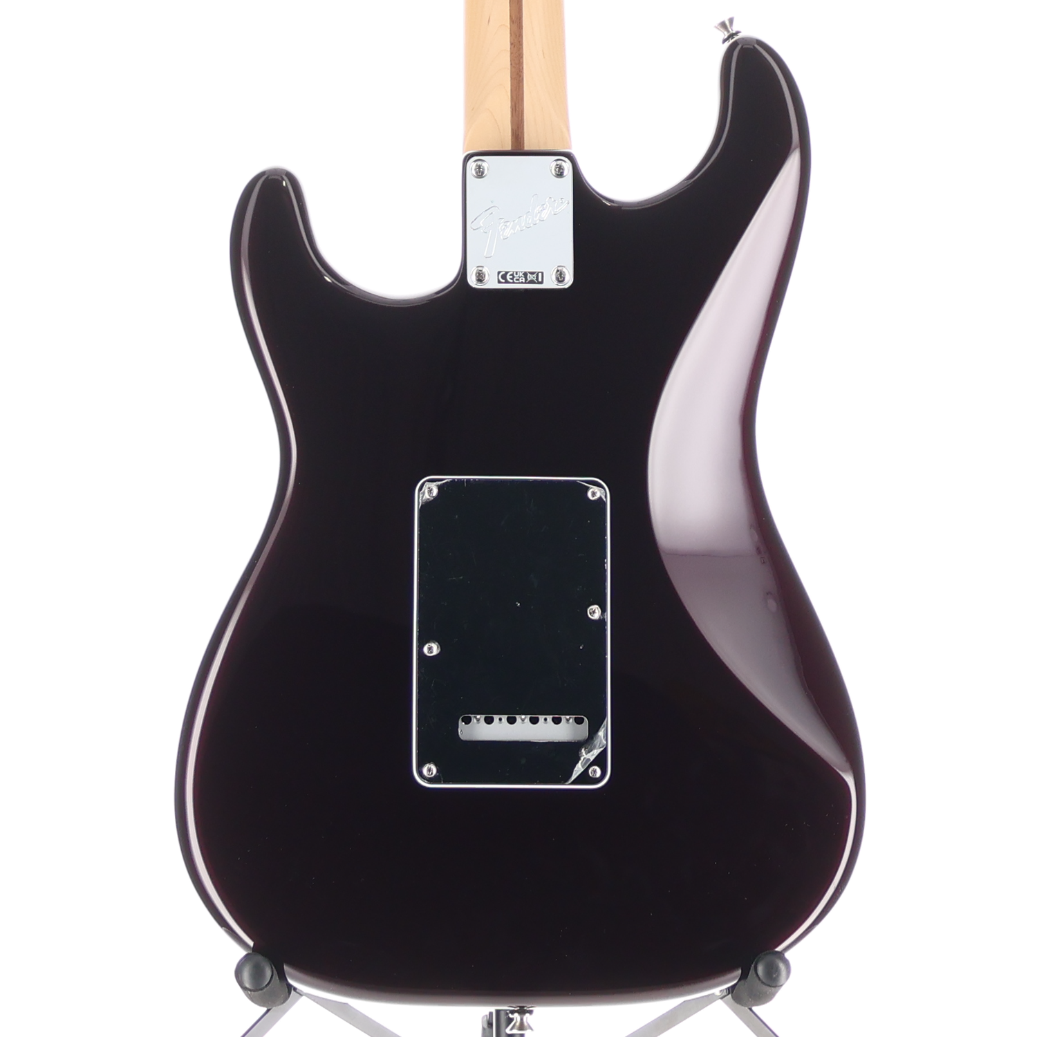 Fender American Performer Spruce Stratocaster - Burgandy with Silver Flake Custom Paint (P1) (28745)