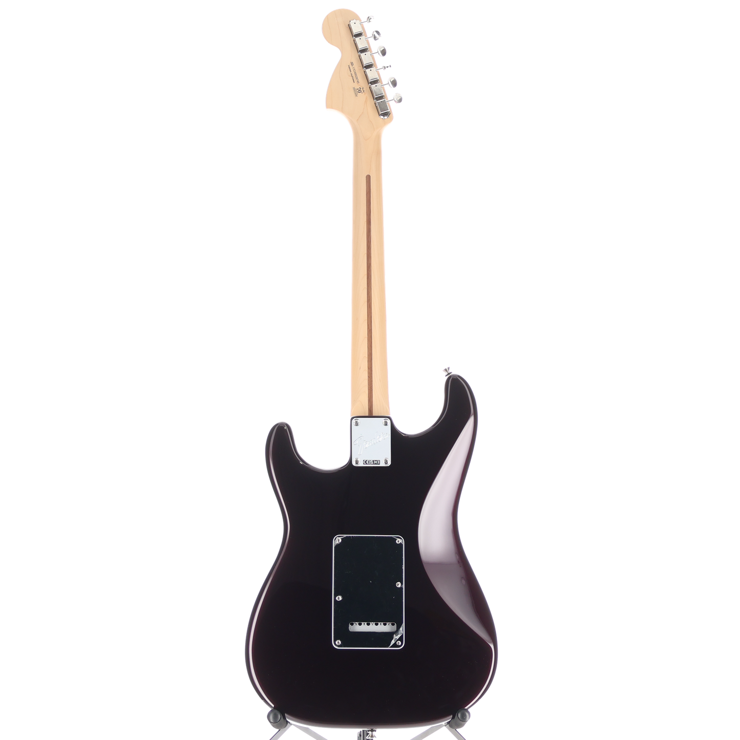 Fender American Performer Spruce Stratocaster - Burgandy with Silver Flake Custom Paint (P1) (28745)