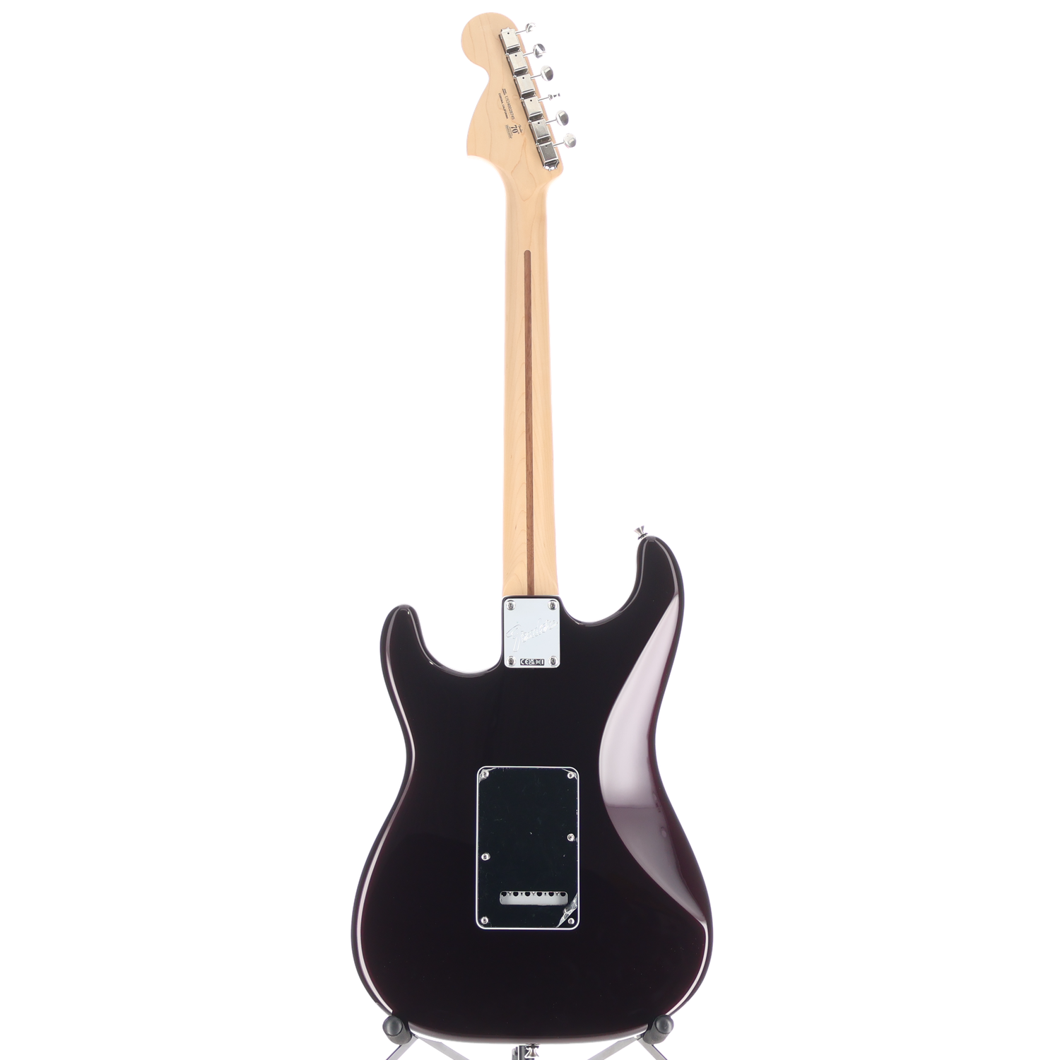 Fender American Performer Spruce Stratocaster - Burgandy with Silver Flake Custom Paint (P1) (28745)
