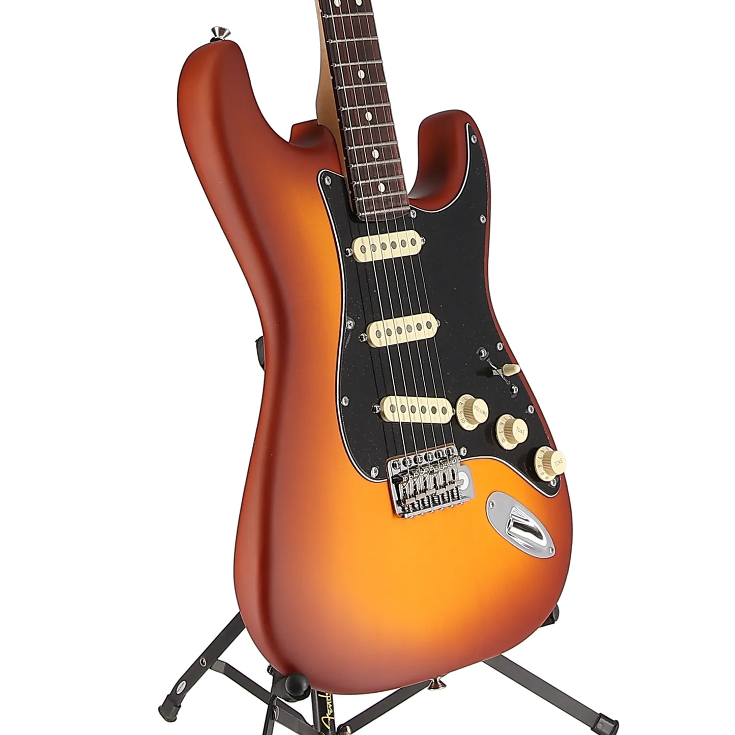 Fender American Performer Spruce Stratocaster, Rosewood Fingerboard, Honey Burst (EG6) (19612)