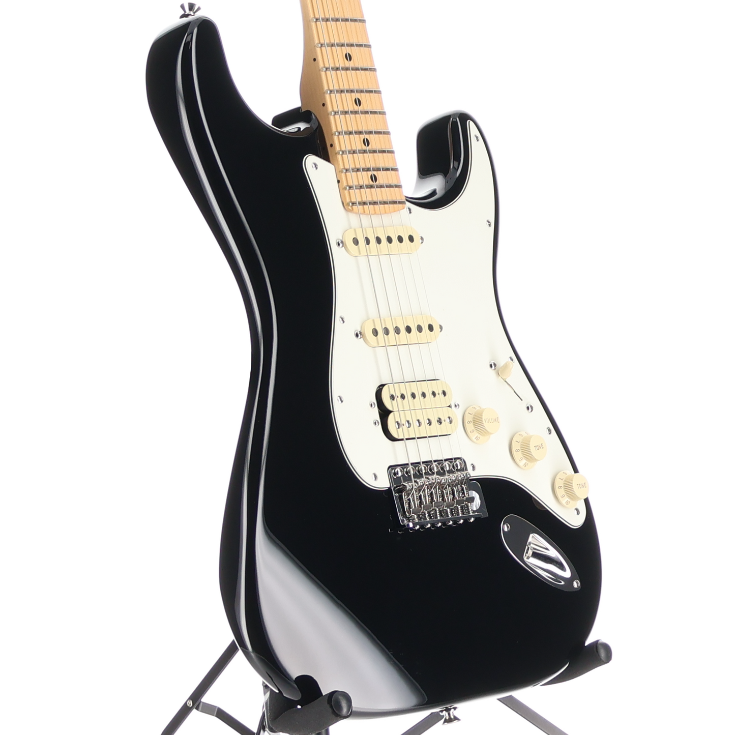 Fender American Performer Stratocaster HSS, Maple Fingerboard, Black (AA1) (14414)