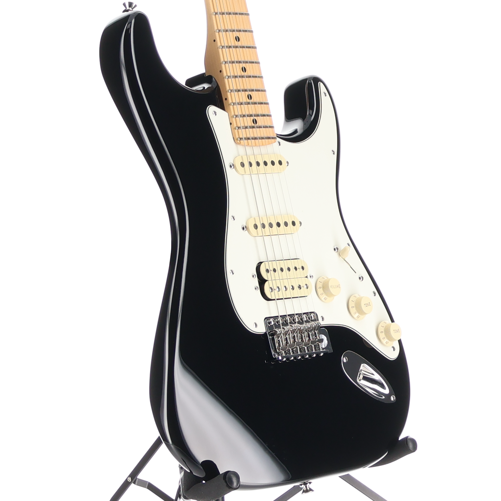 Fender American Performer Stratocaster HSS, Maple Fingerboard, Black (AA1) (14414)