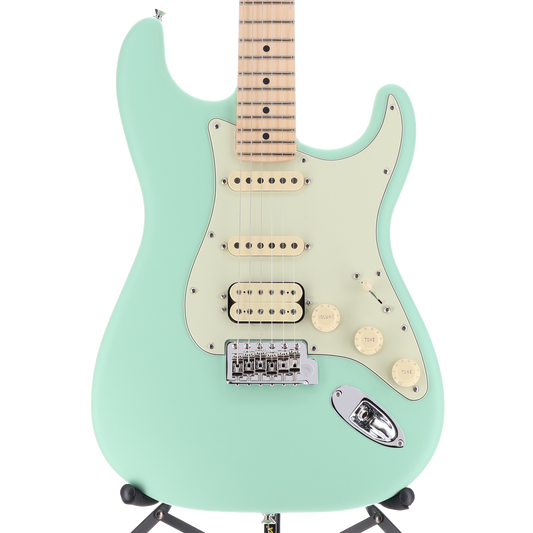 Fender American Performer Stratocaster HSS, Maple Fingerboard, Satin Surf Green (M10) (40531)