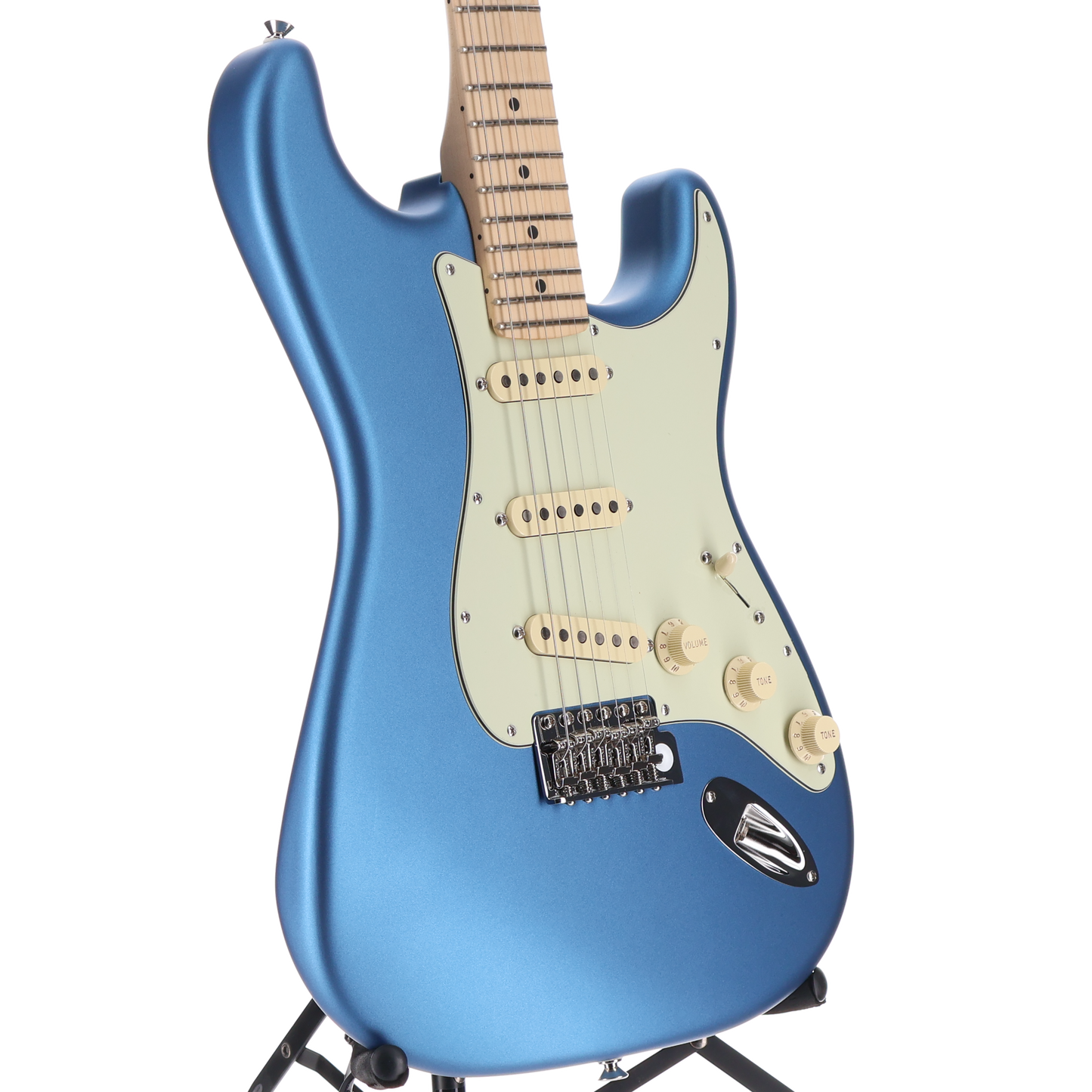 Fender American Performer Stratocaster, Maple Fingerboard, Satin Lake Placid Blue (A4) (05535)