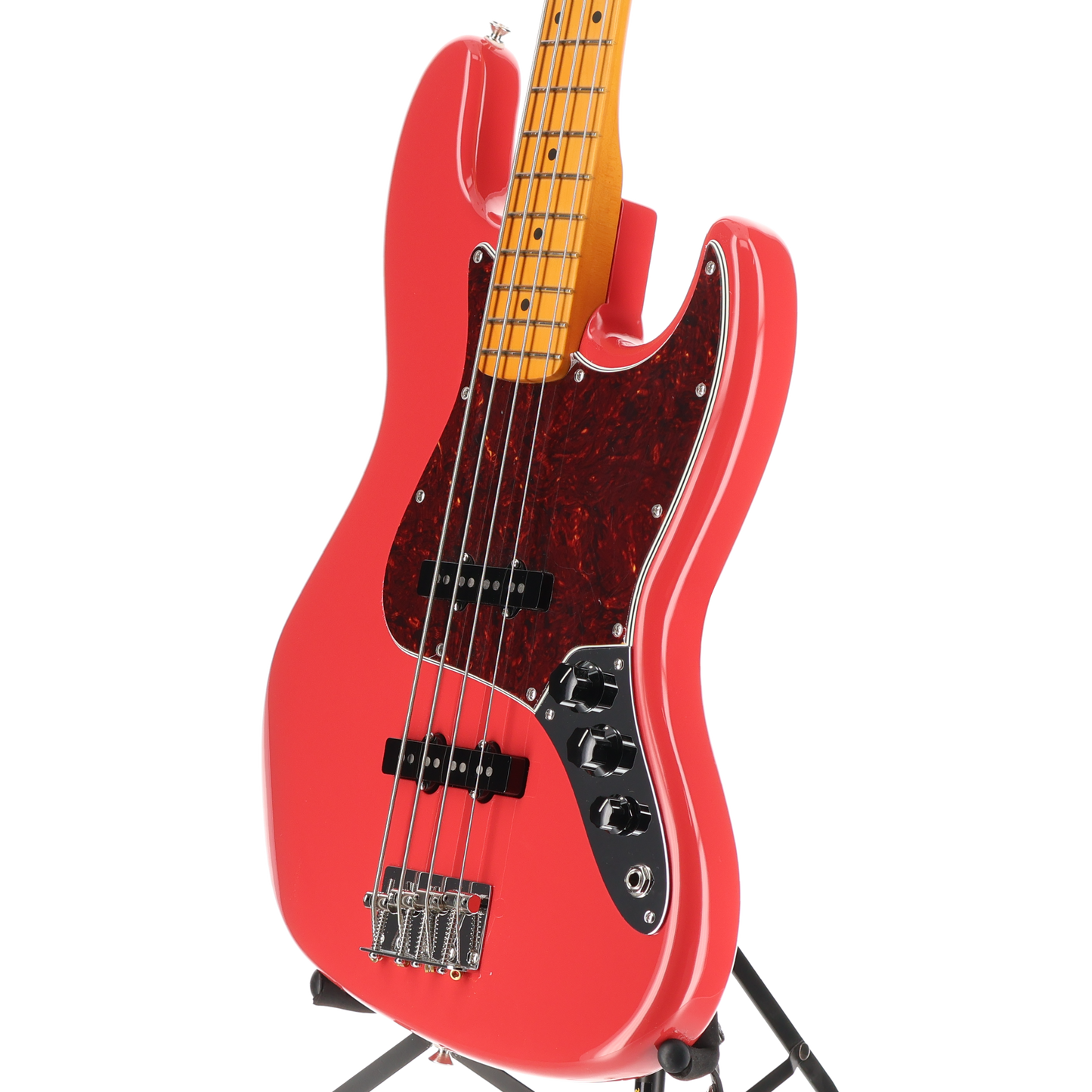 Fender American Professional Classic Jazz Bass, Maple Fingerboard, Faded Dakota Red (B5) (03010)