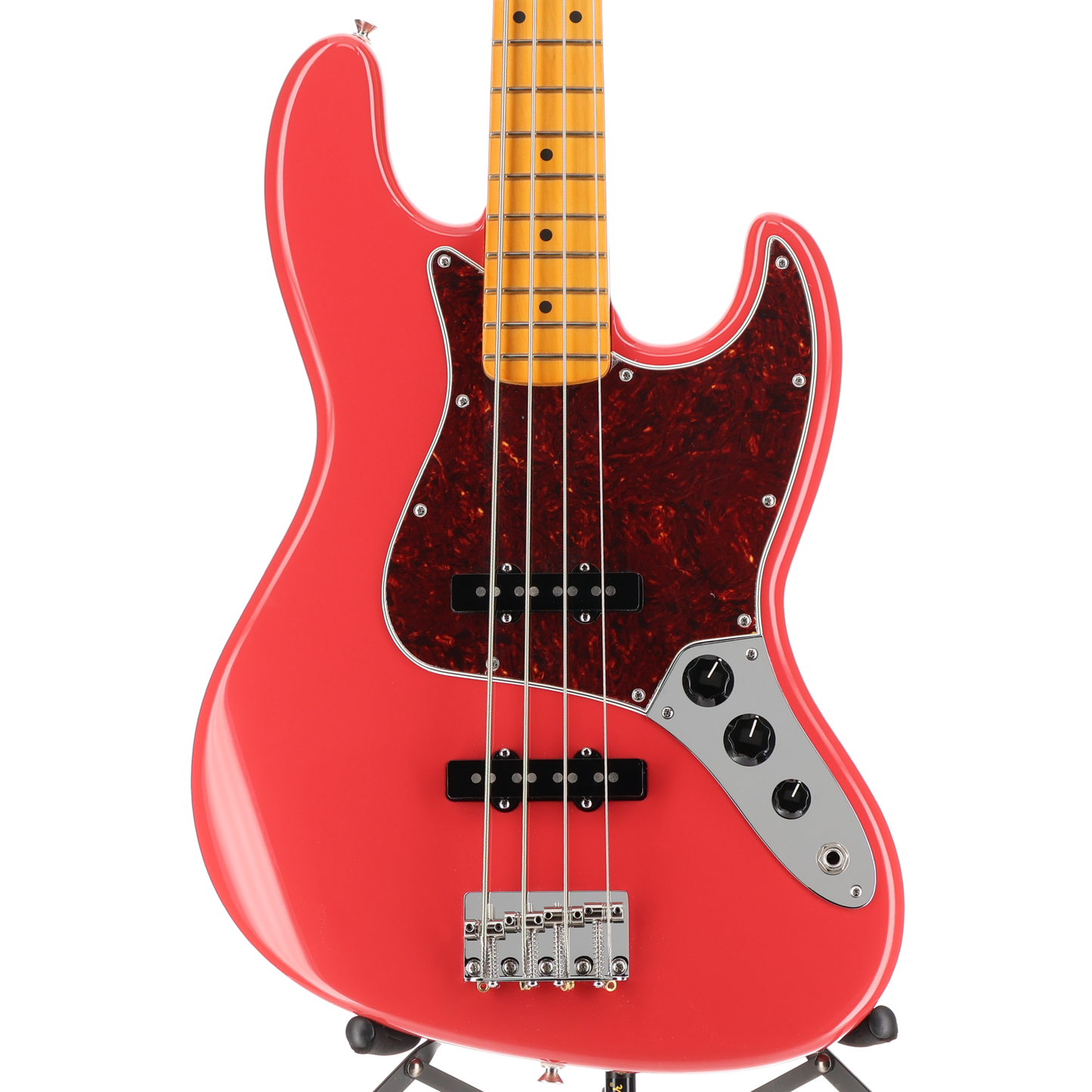 Fender American Professional Classic Jazz Bass, Maple Fingerboard, Faded Dakota Red (B5) (03010)