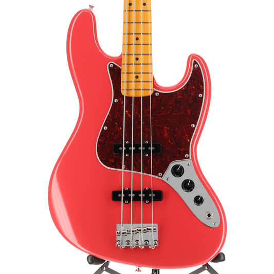 Fender American Professional Classic Jazz Bass, Maple Fingerboard, Faded Dakota Red (B5) (03010)