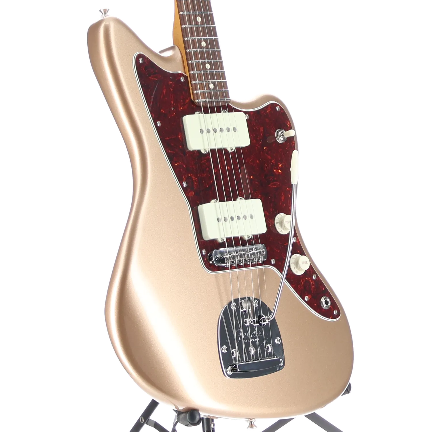Fender American Professional Classic Jazzmaster®, Rosewood Fingerboard, Faded Firemist Gold (Q11) (95681)