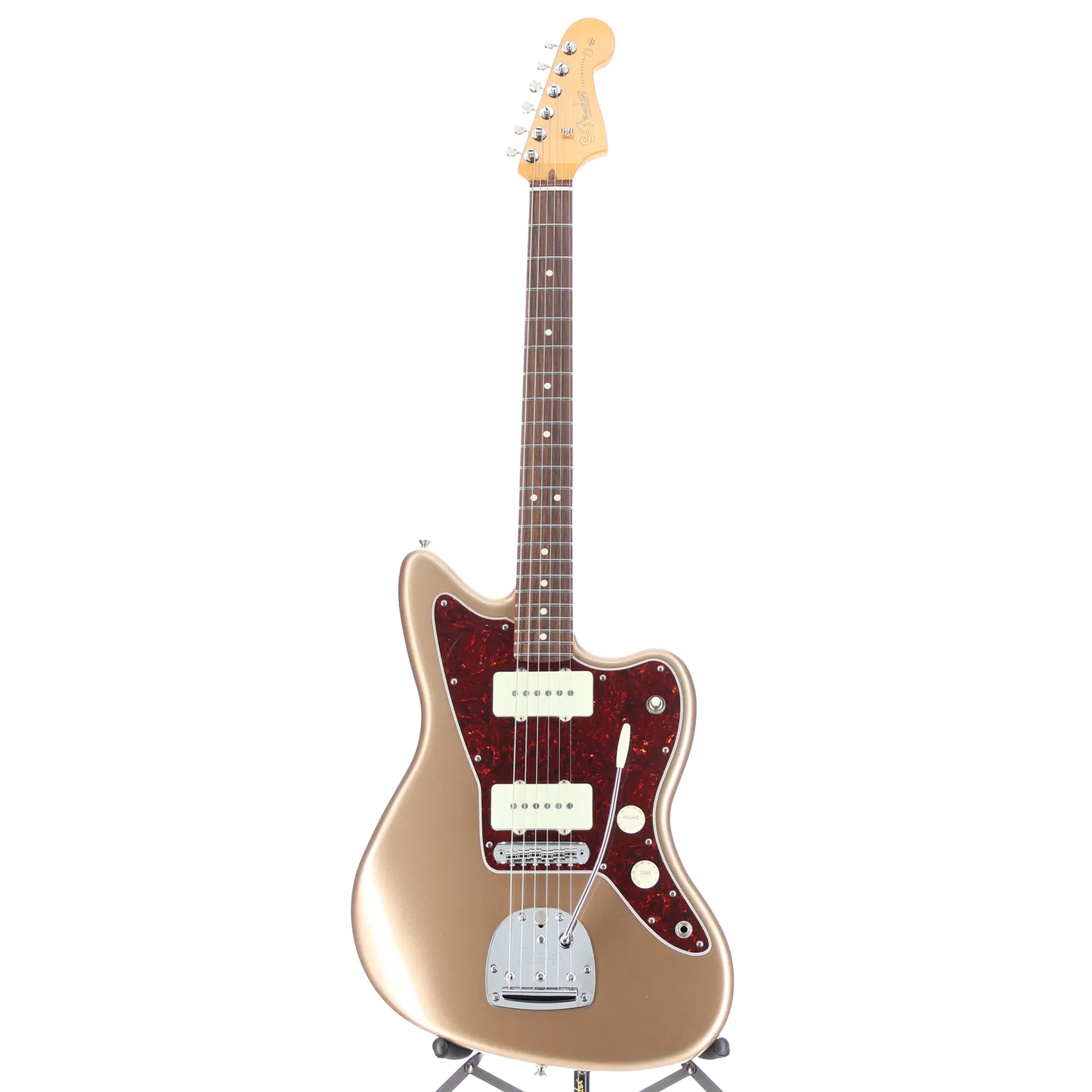 Fender American Professional Classic Jazzmaster®, Rosewood Fingerboard, Faded Firemist Gold (Q11) (95681)