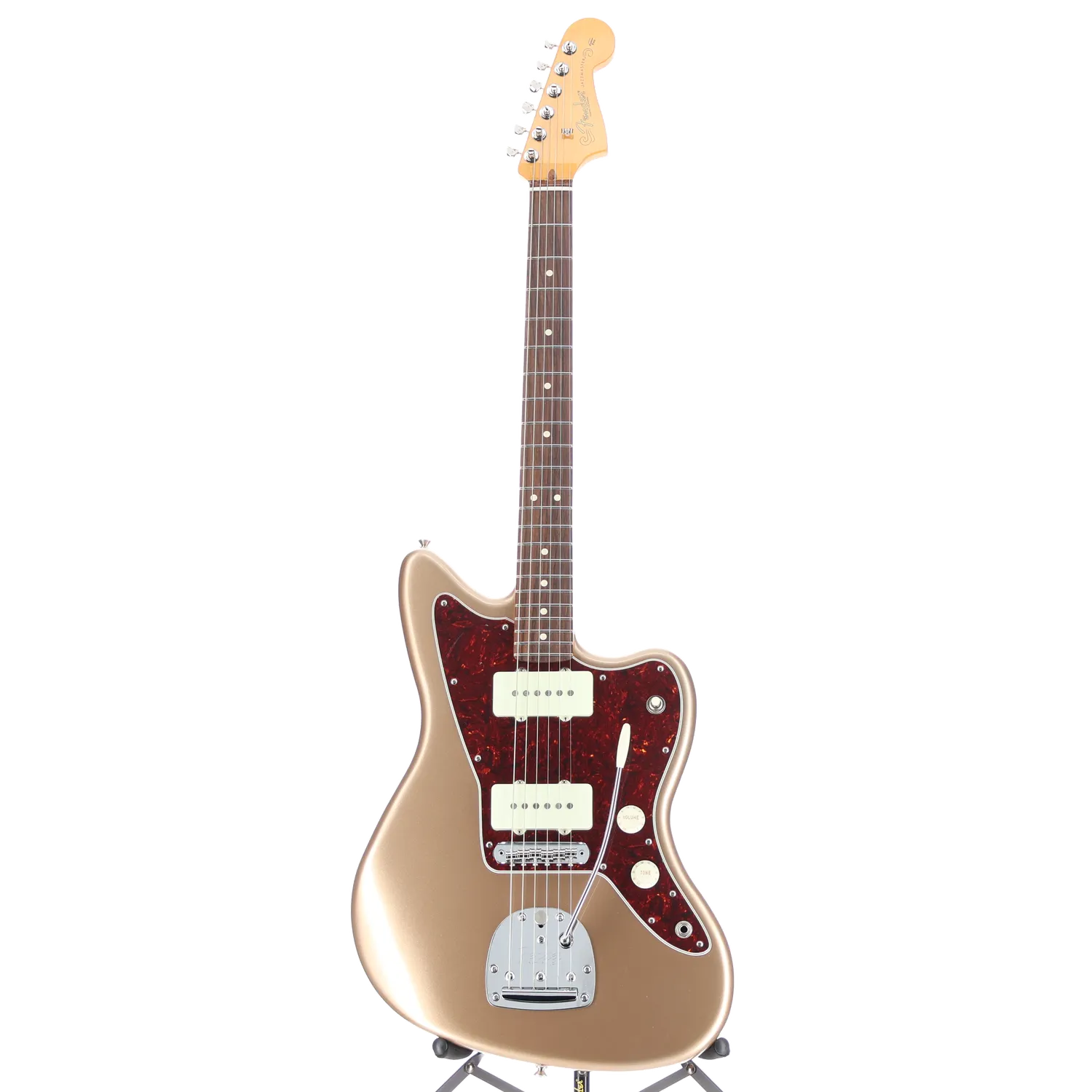 Fender American Professional Classic Jazzmaster®, Rosewood Fingerboard, Faded Firemist Gold (Q11) (95681)