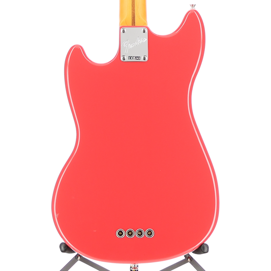Fender American Professional Classic Mustang Bass®, Maple Fingerboard, Faded Dakota Red (W8) (95135)
