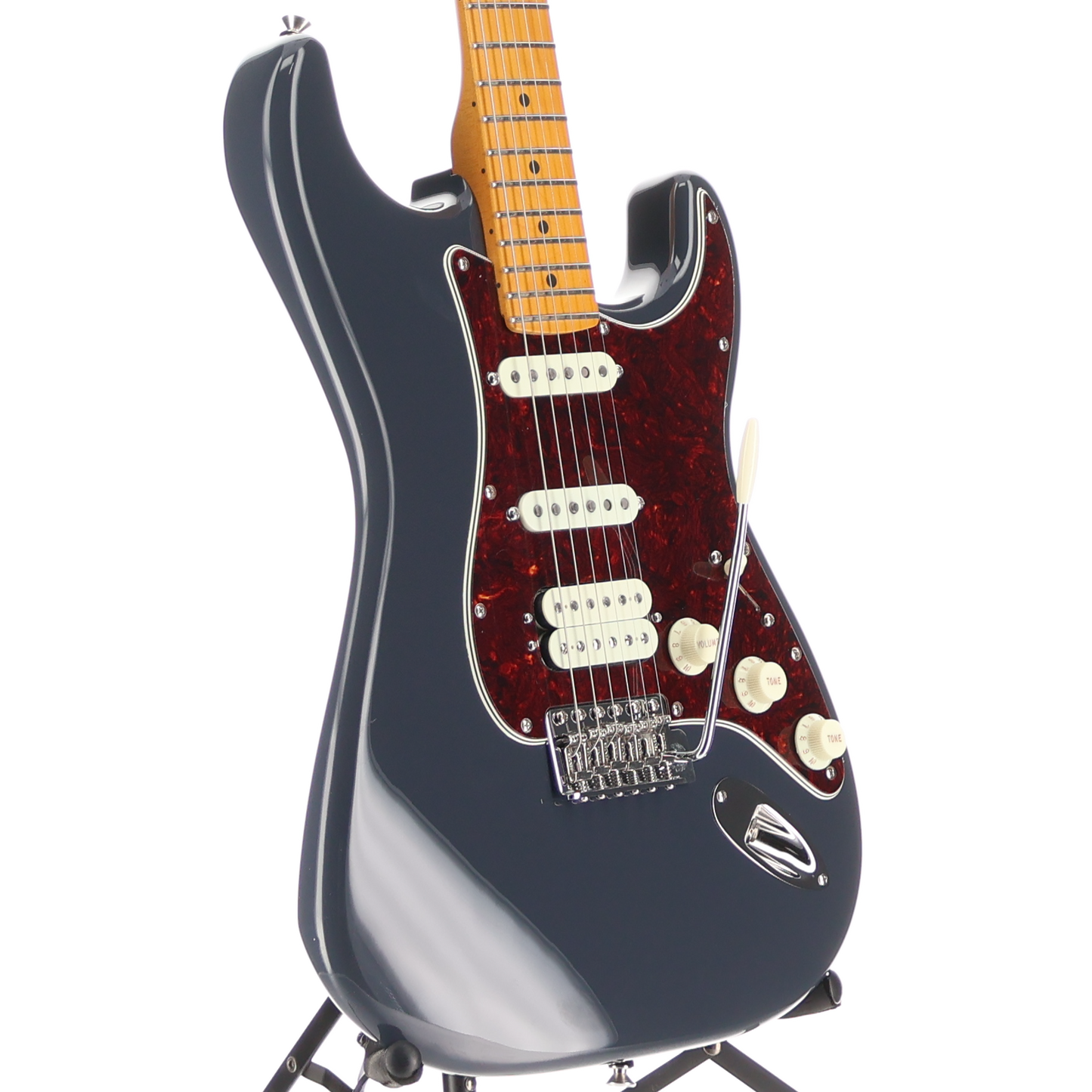 Fender American Professional Classic Stratocaster® HSS, Maple Fingerboard, Faded Black (C7) (87680)
