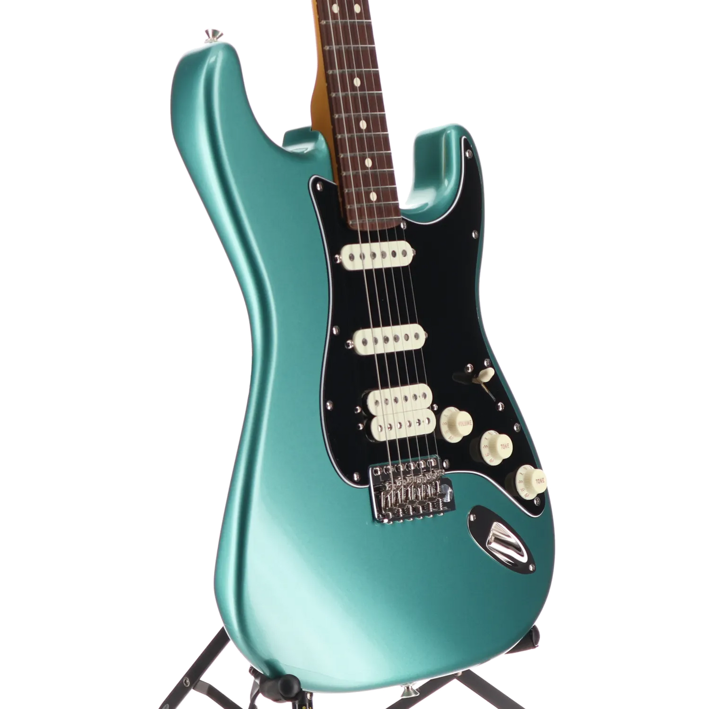 Fender American Professional Classic Stratocaster HSS, Rosewood Fingerboard, Faded Sherwood Green Metallic (M13) (86626)