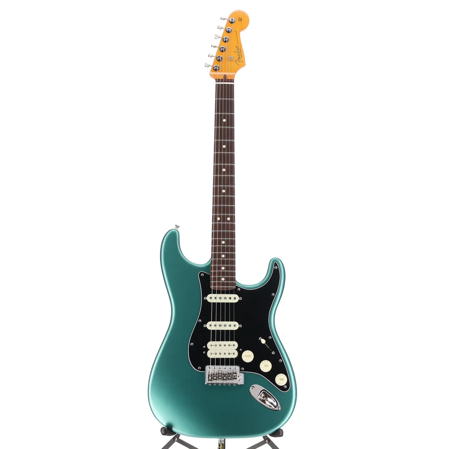 Fender American Professional Classic Stratocaster HSS, Rosewood Fingerboard, Faded Sherwood Green Metallic (M13) (86626)