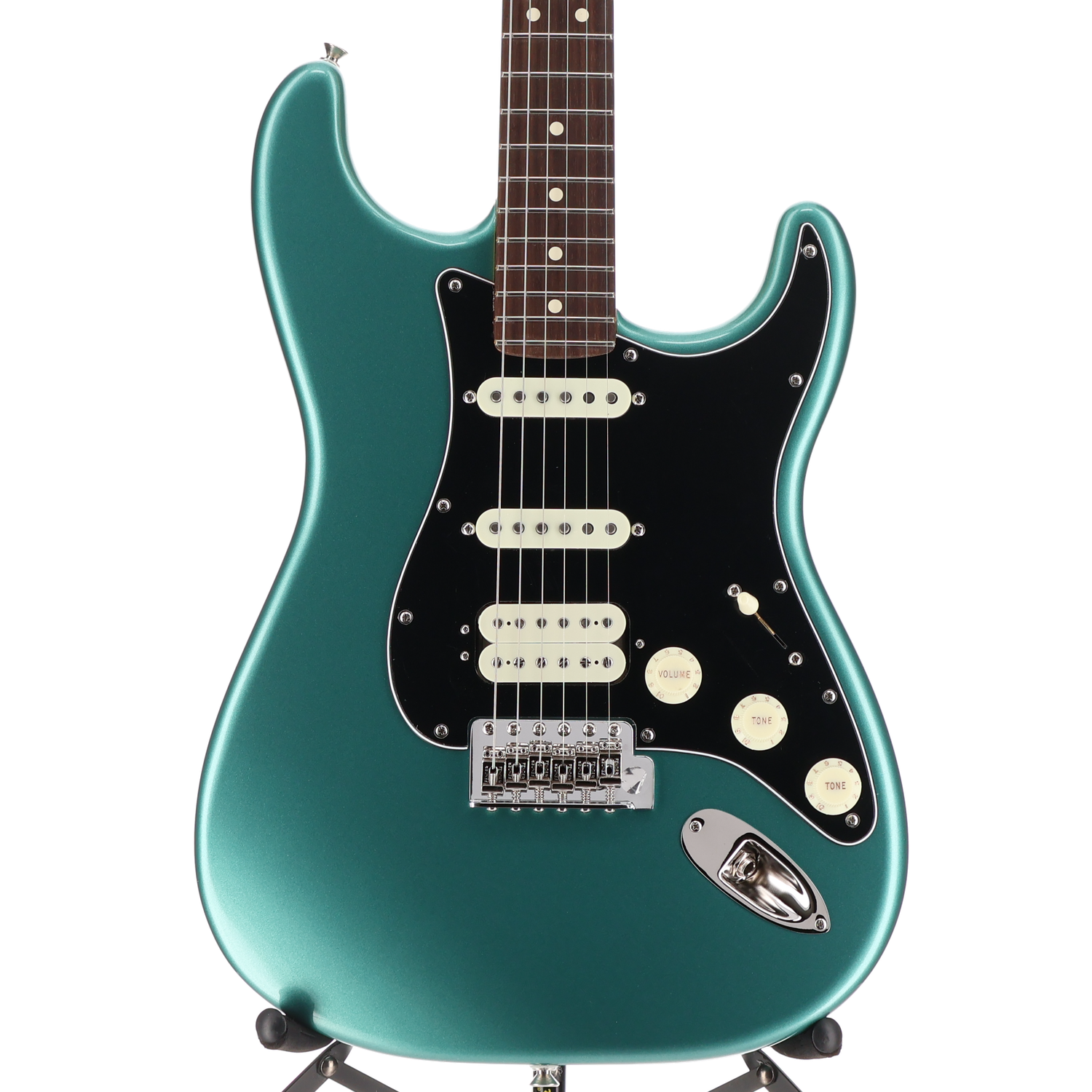 Fender American Professional Classic Stratocaster HSS, Rosewood Fingerboard, Faded Sherwood Green Metallic (M13) (86626)