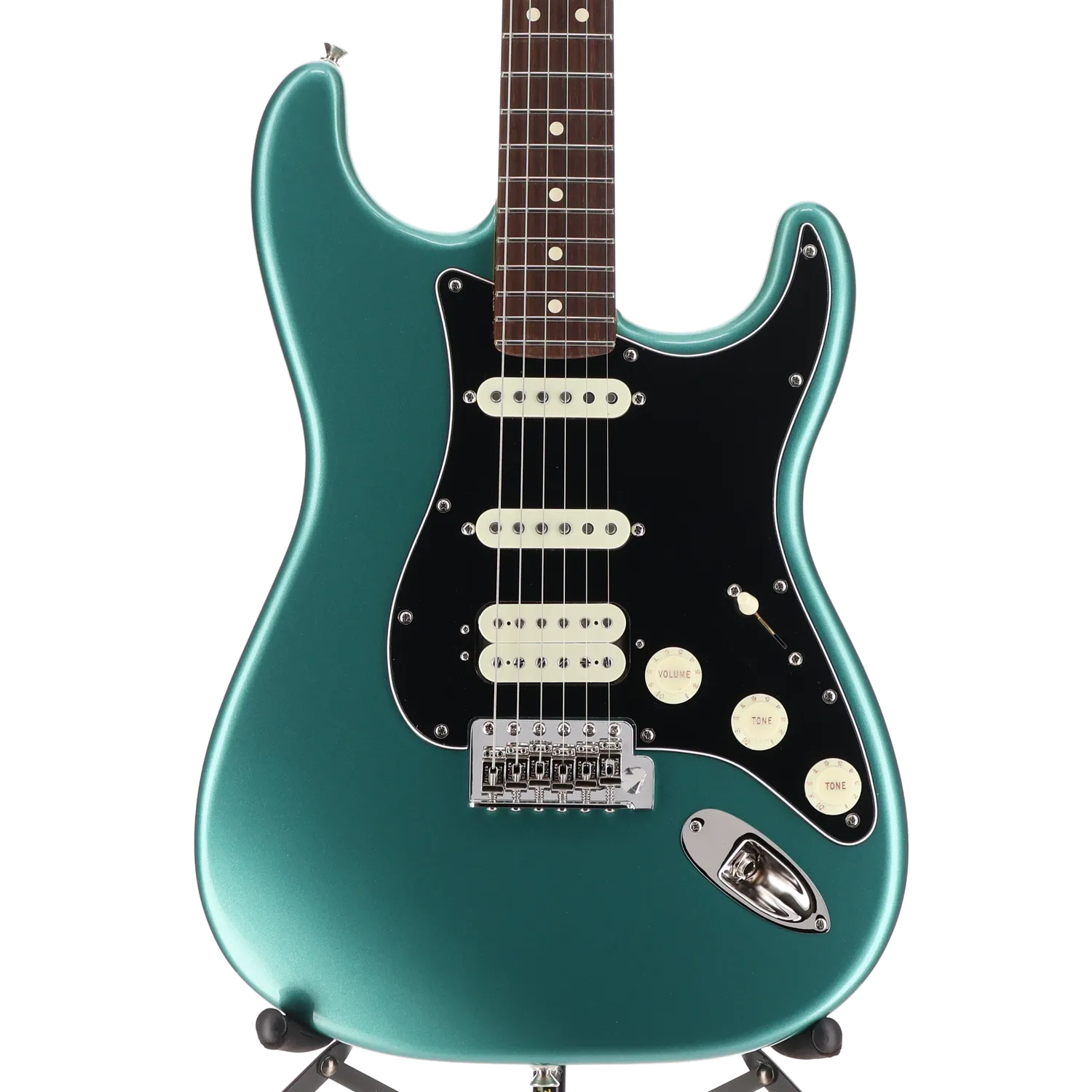 Fender American Professional Classic Stratocaster HSS, Rosewood Fingerboard, Faded Sherwood Green Metallic (M13) (86626)