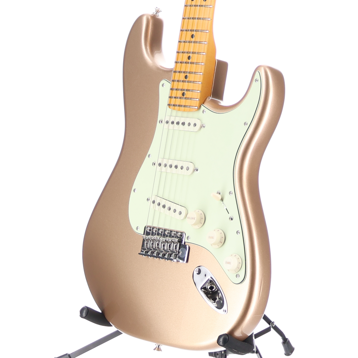Fender American Professional Classic Stratocaster®, Maple Fingerboard, Faded Firemist Gold (L5) (27921)