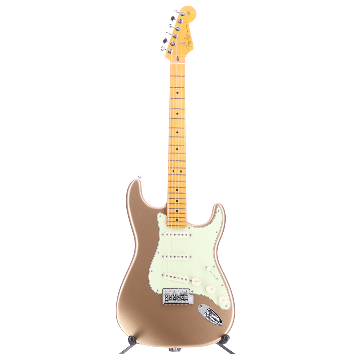 Fender American Professional Classic Stratocaster®, Maple Fingerboard, Faded Firemist Gold (L5) (27921)
