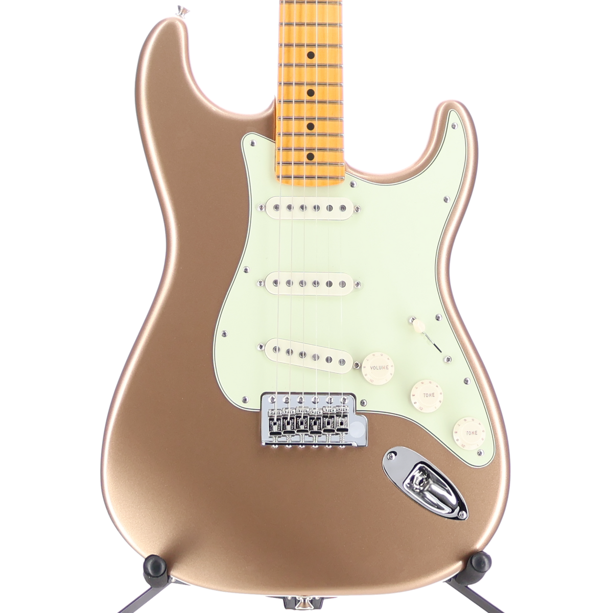 Fender American Professional Classic Stratocaster®, Maple Fingerboard, Faded Firemist Gold (L5) (27921)