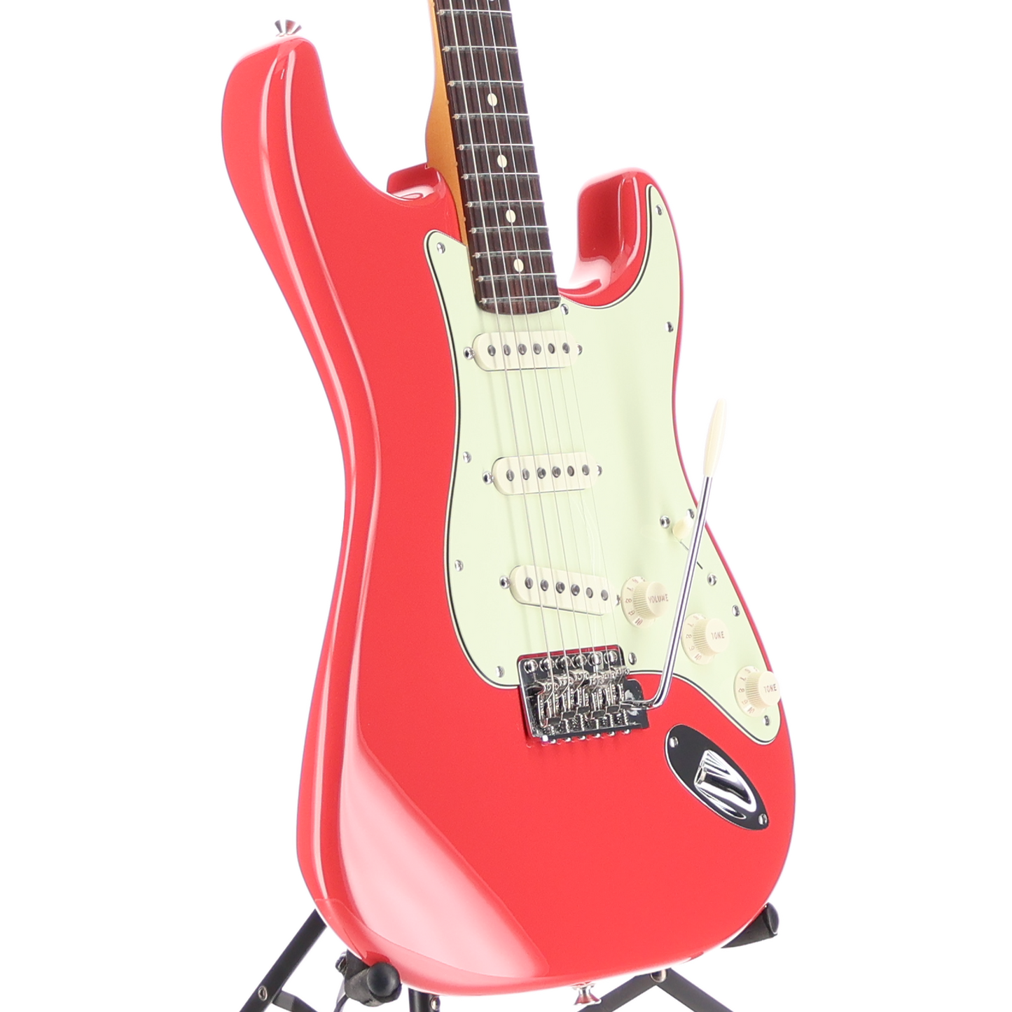 Fender American Professional Classic Stratocaster®, Rosewood Fingerboard, Faded Dakota Red (K13) (09985)