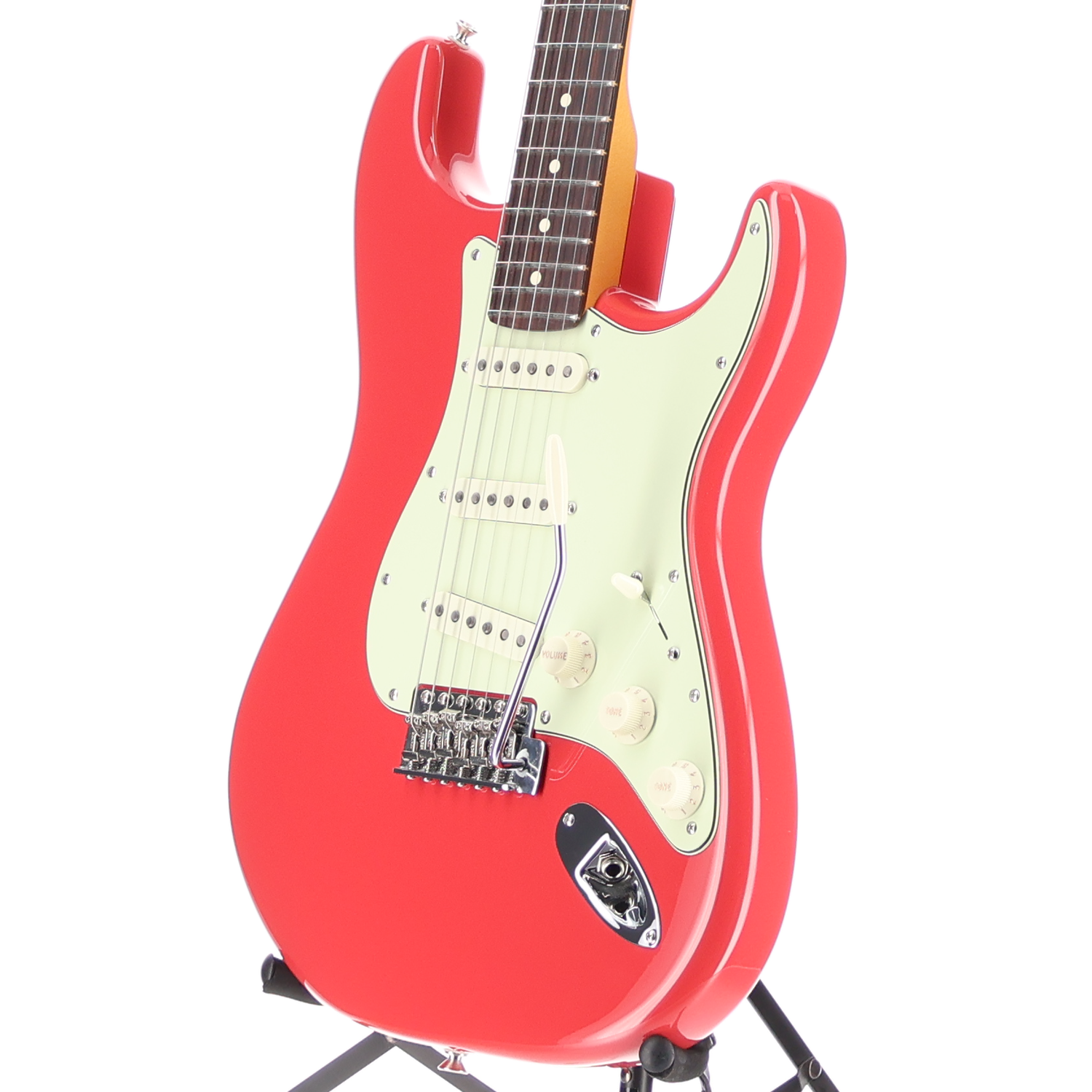 Fender American Professional Classic Stratocaster®, Rosewood Fingerboard, Faded Dakota Red (K13) (09985)
