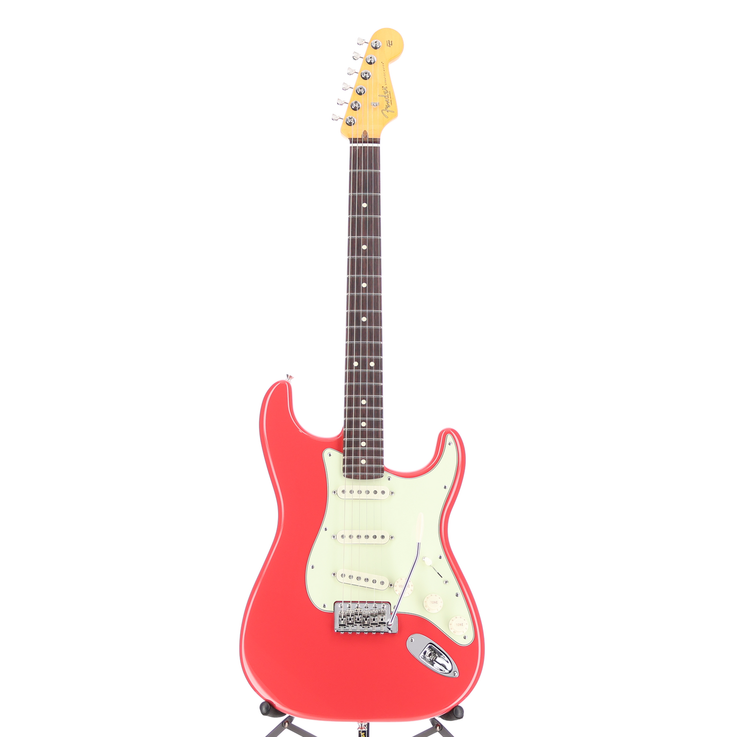 Fender American Professional Classic Stratocaster®, Rosewood Fingerboard, Faded Dakota Red (K13) (09985)