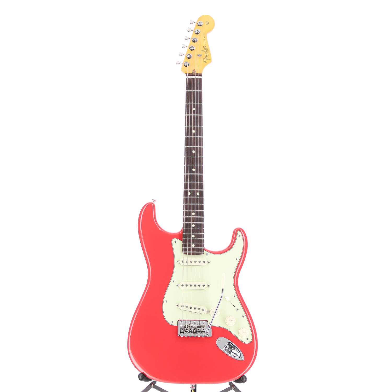 Fender American Professional Classic Stratocaster®, Rosewood Fingerboard, Faded Dakota Red (K13) (09985)