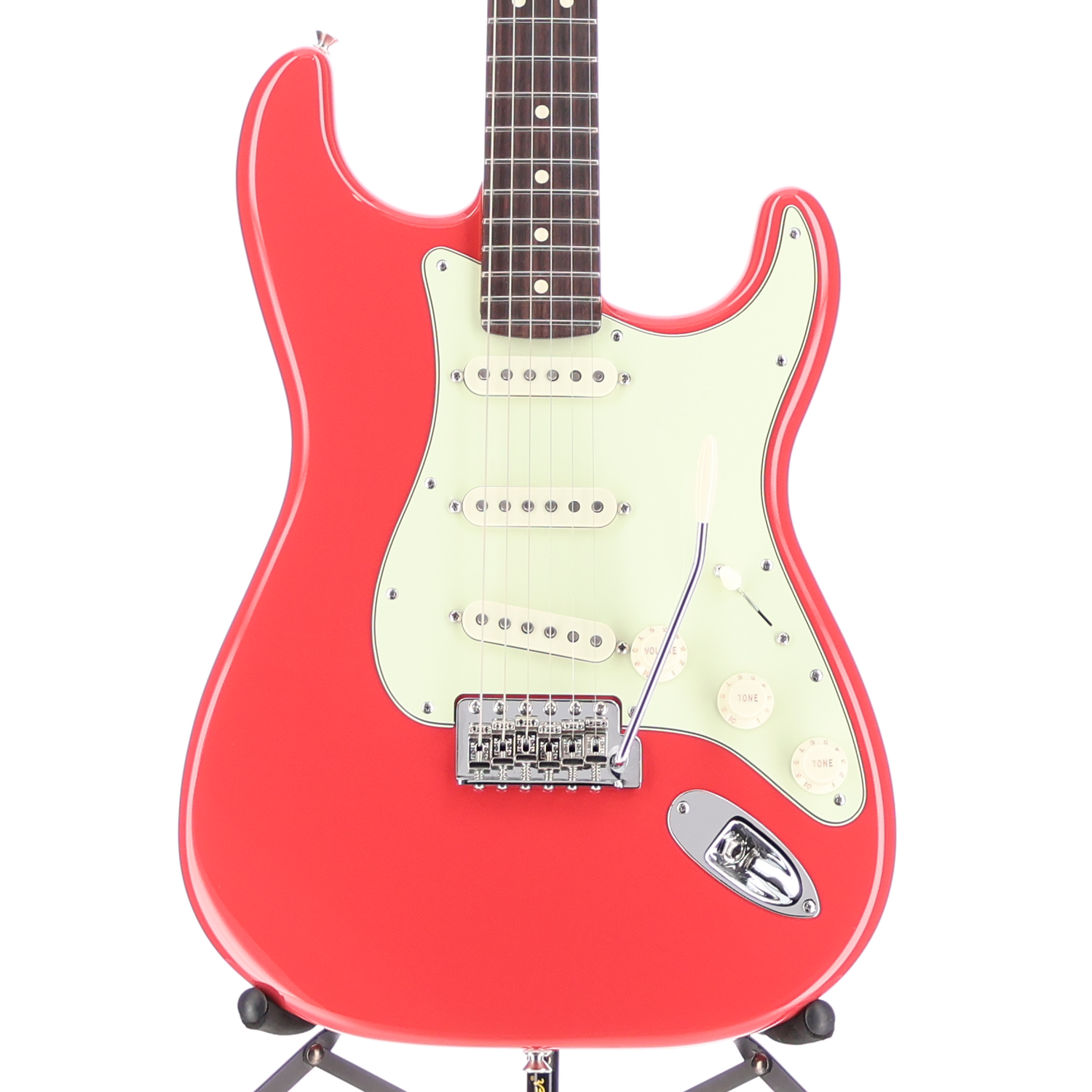 Fender American Professional Classic Stratocaster®, Rosewood Fingerboard, Faded Dakota Red (K13) (09985)