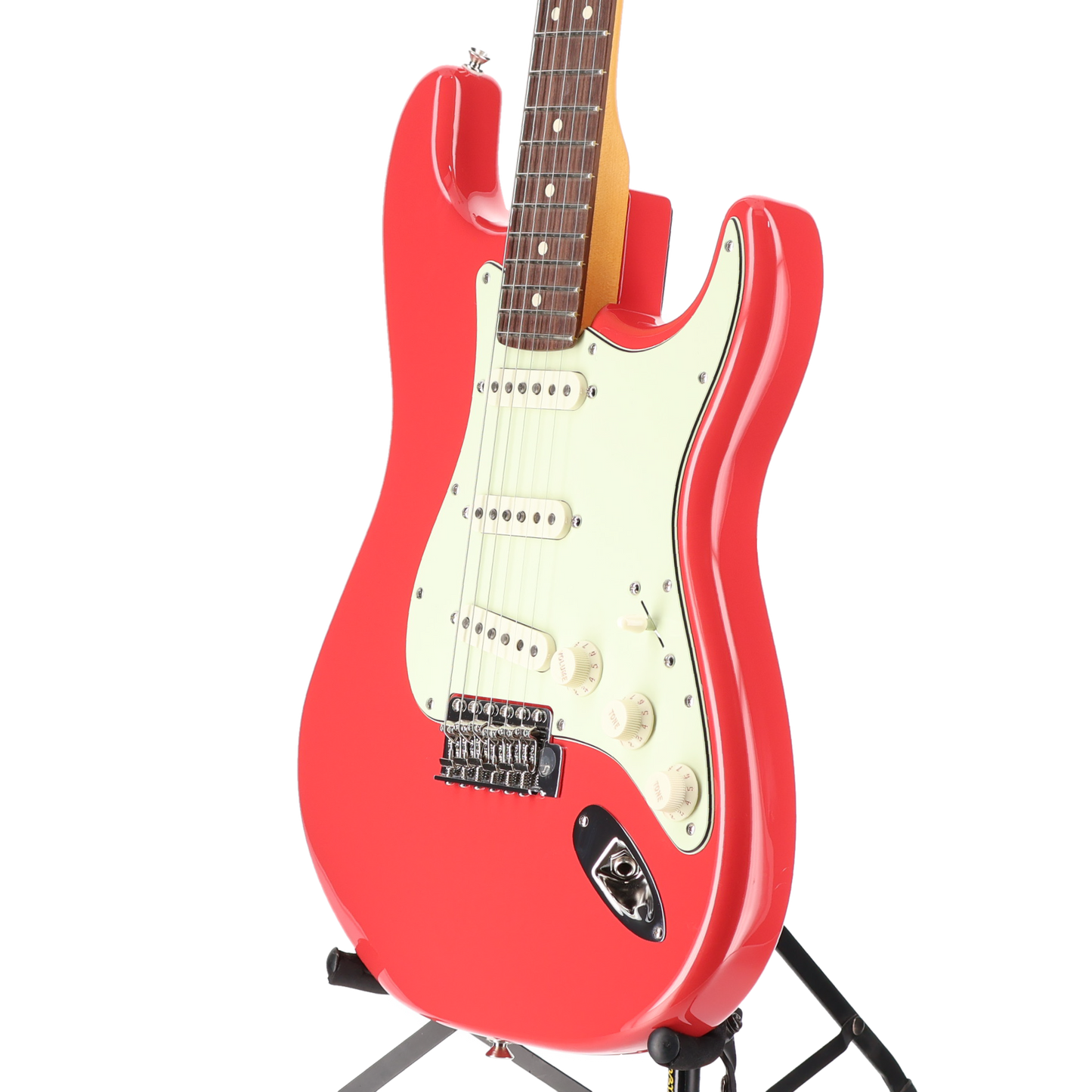 Fender American Professional Classic Stratocaster®, Rosewood Fingerboard, Faded Dakota Red (K3) (03256)