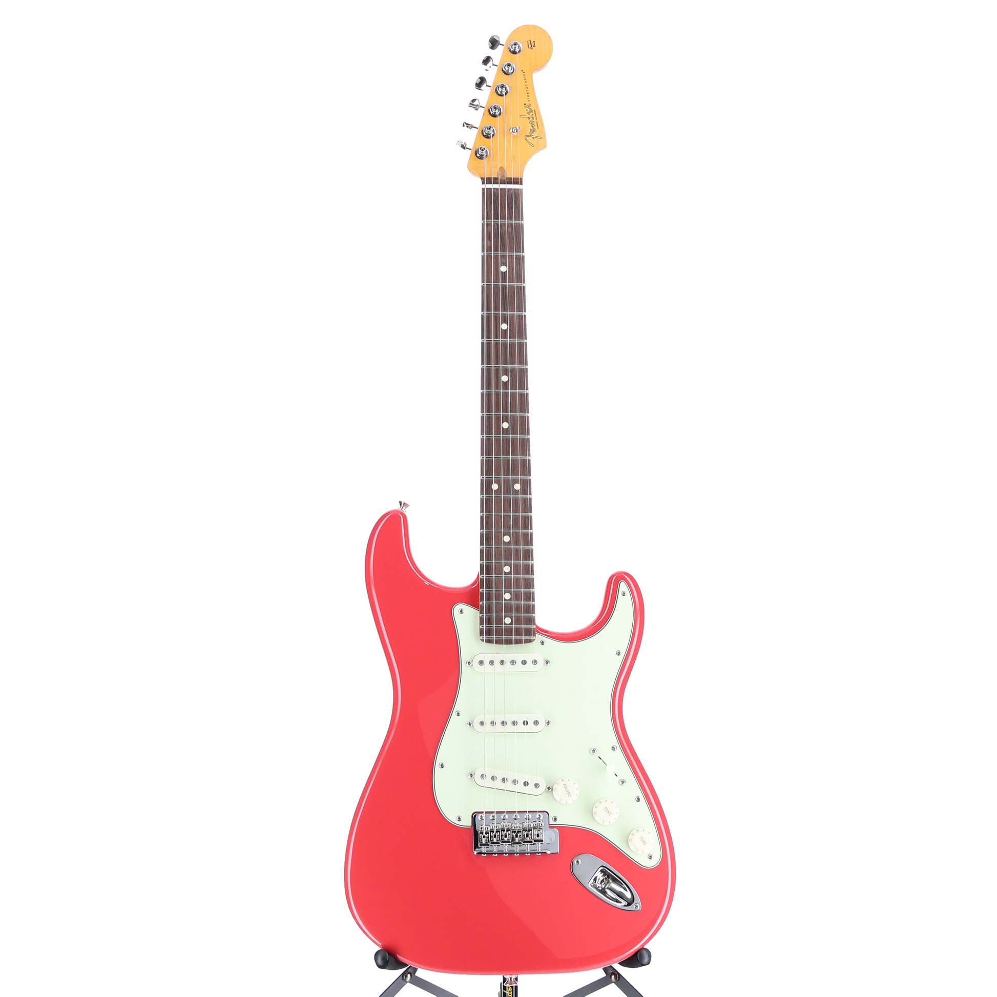 Fender American Professional Classic Stratocaster®, Rosewood Fingerboard, Faded Dakota Red (K3) (03256)