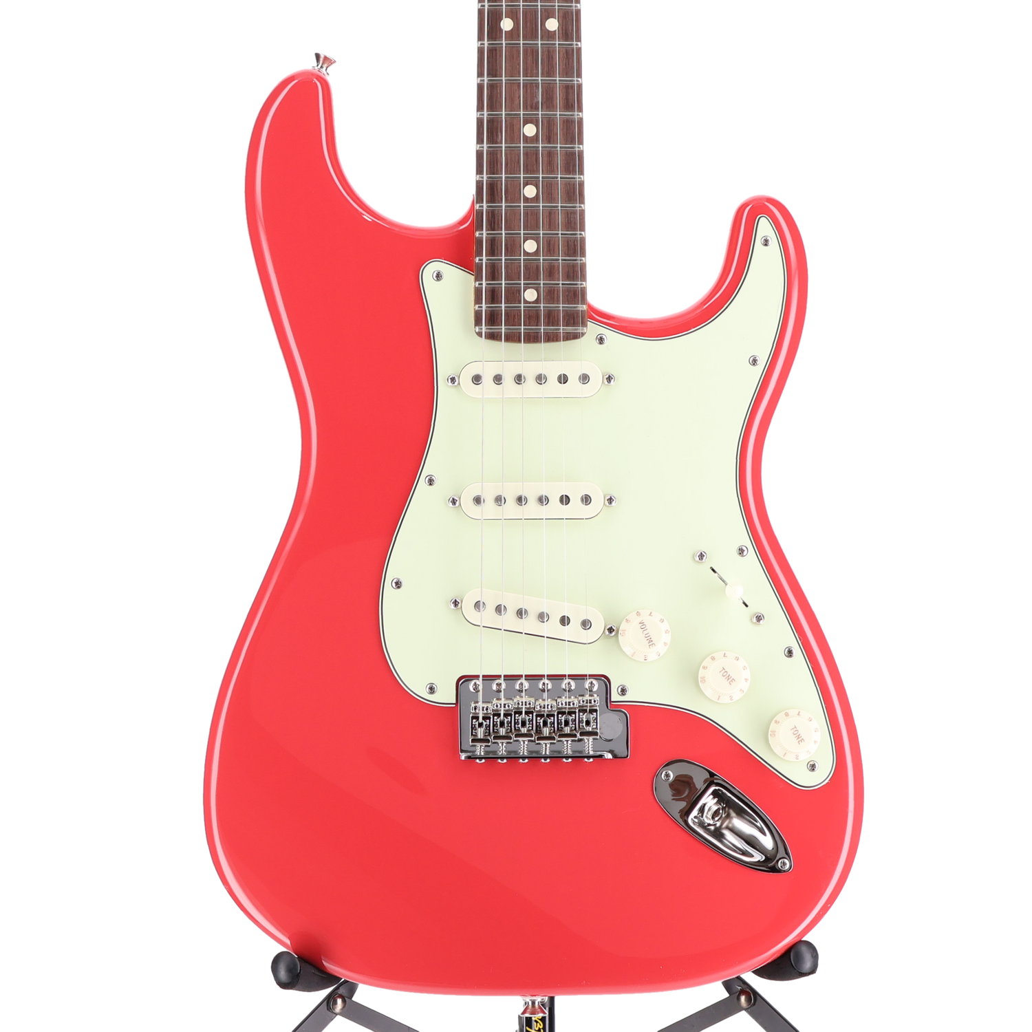 Fender American Professional Classic Stratocaster®, Rosewood Fingerboard, Faded Dakota Red (K3) (03256)