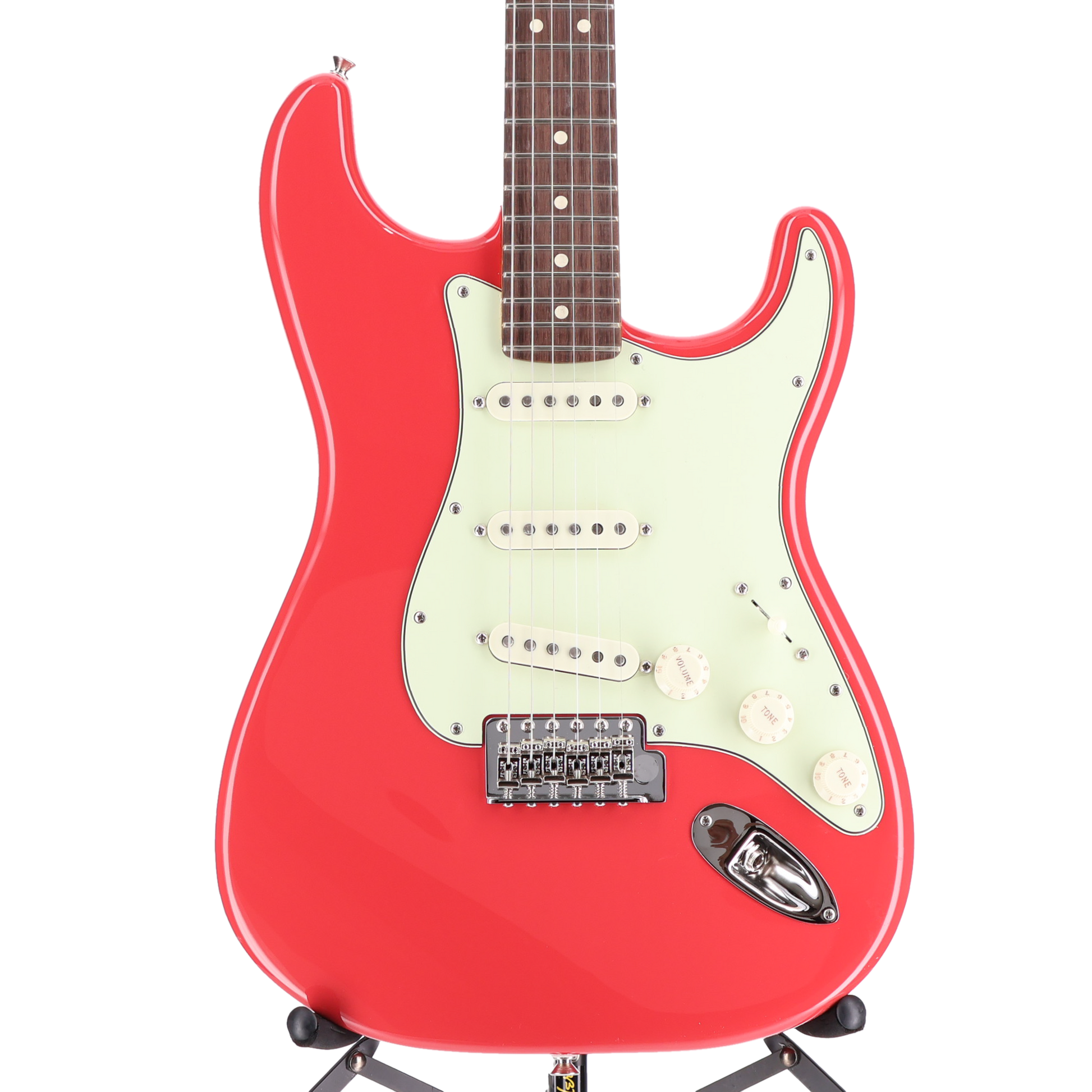 Fender American Professional Classic Stratocaster®, Rosewood Fingerboard, Faded Dakota Red (K3) (03256)