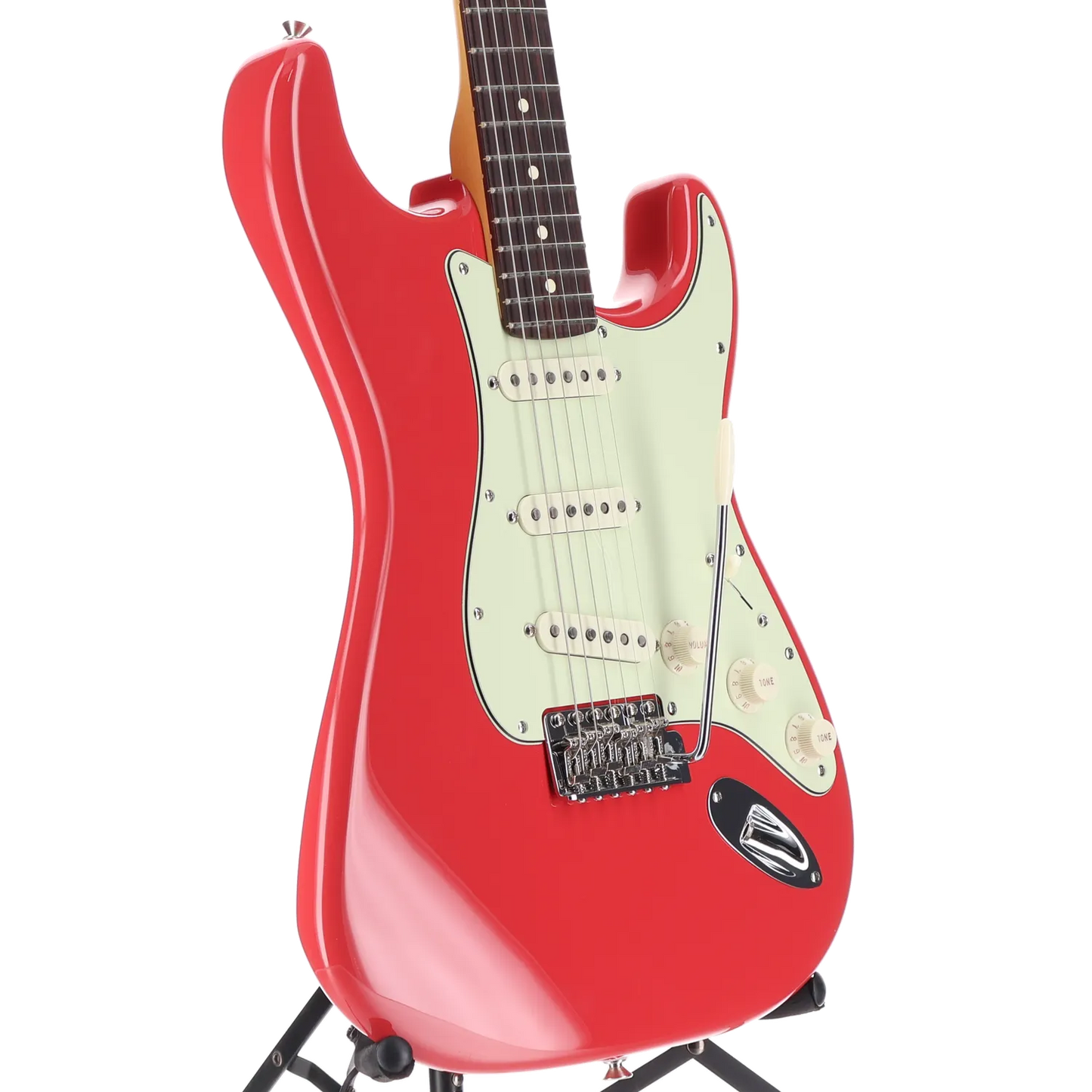 Fender American Professional Classic Stratocaster®, Rosewood Fingerboard, Faded Dakota Red (M3) (09985)