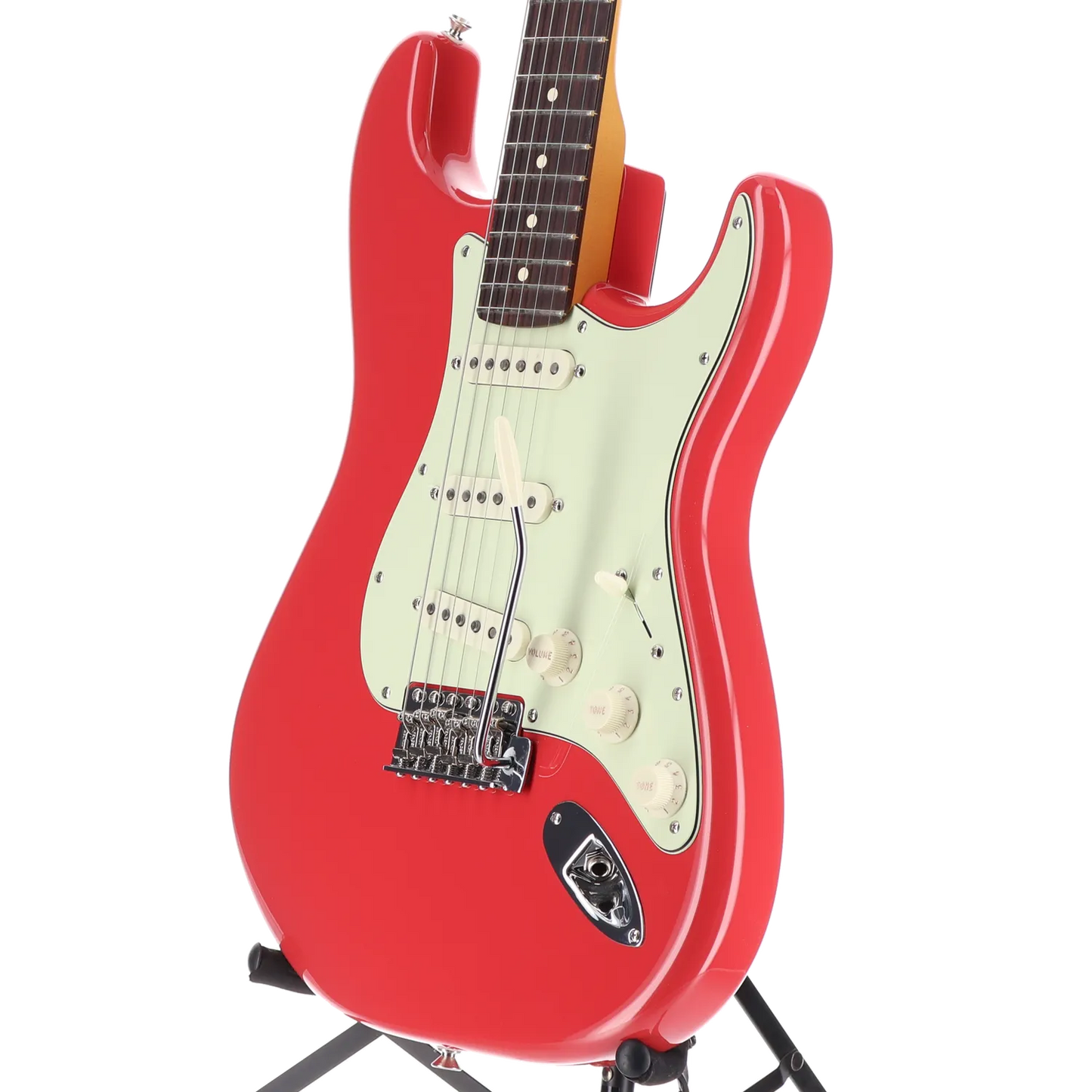 Fender American Professional Classic Stratocaster®, Rosewood Fingerboard, Faded Dakota Red (M3) (09985)