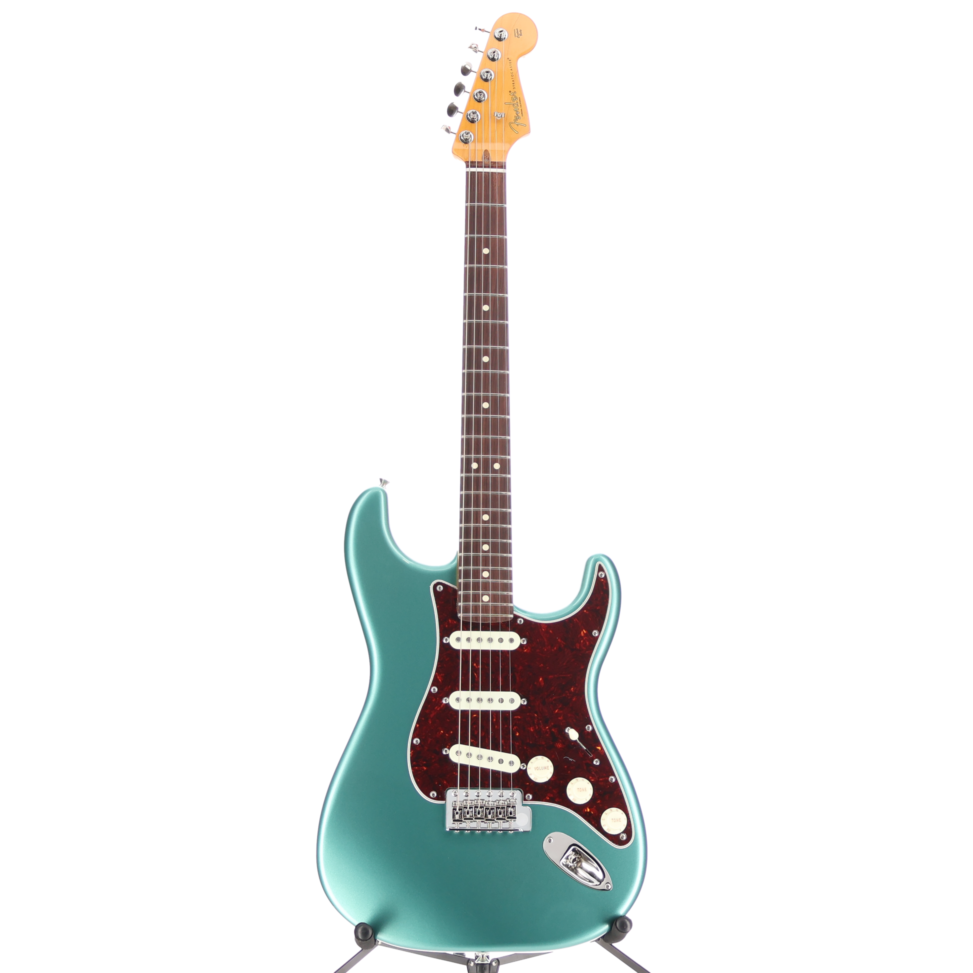 Fender American Professional Classic Stratocaster®, Rosewood Fingerboard - Faded Sherwood Green Metallic (W2) (02643)