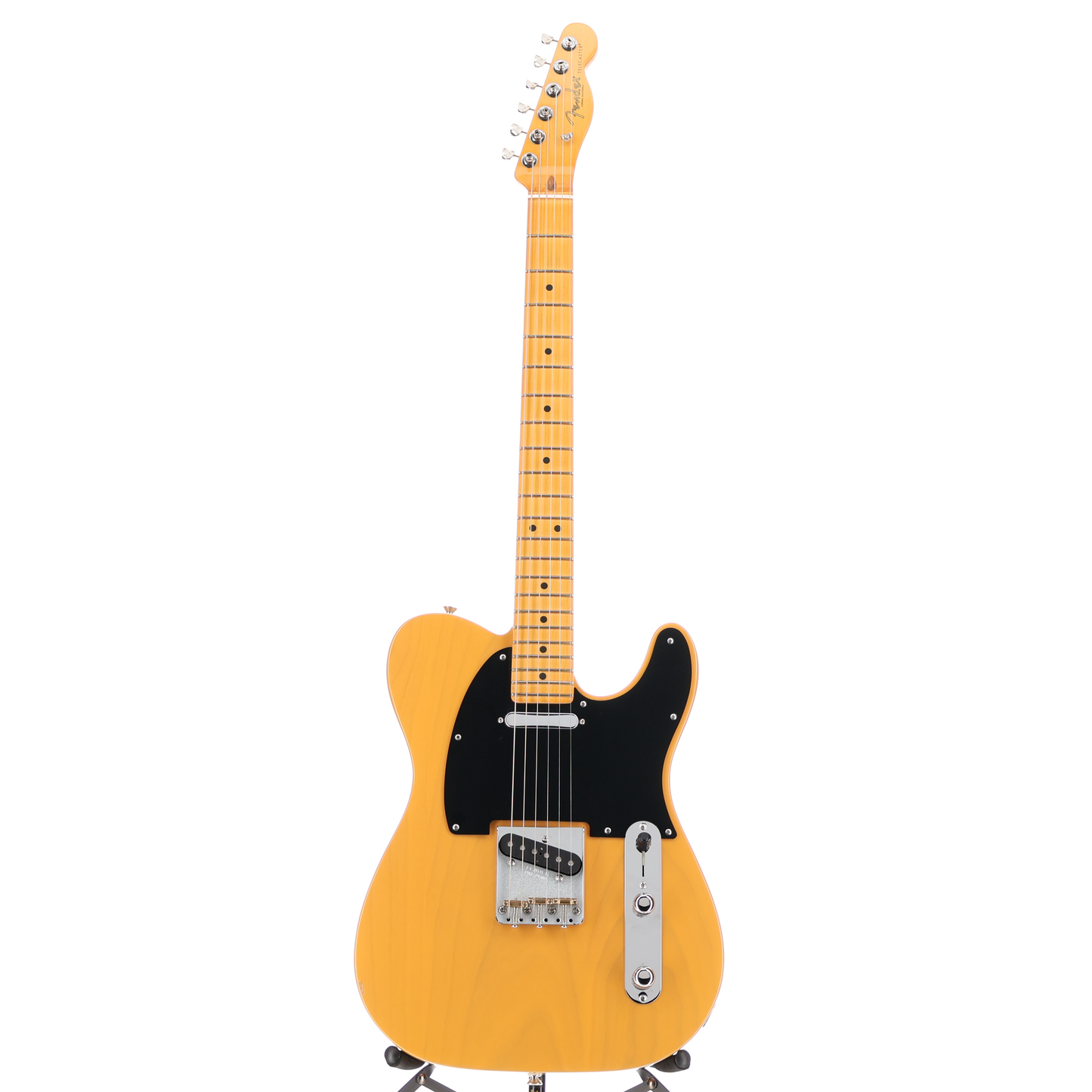 Fender American Professional Classic Telecaster®, Maple Fingerboard, Butterscotch Blonde (B6) (04429)