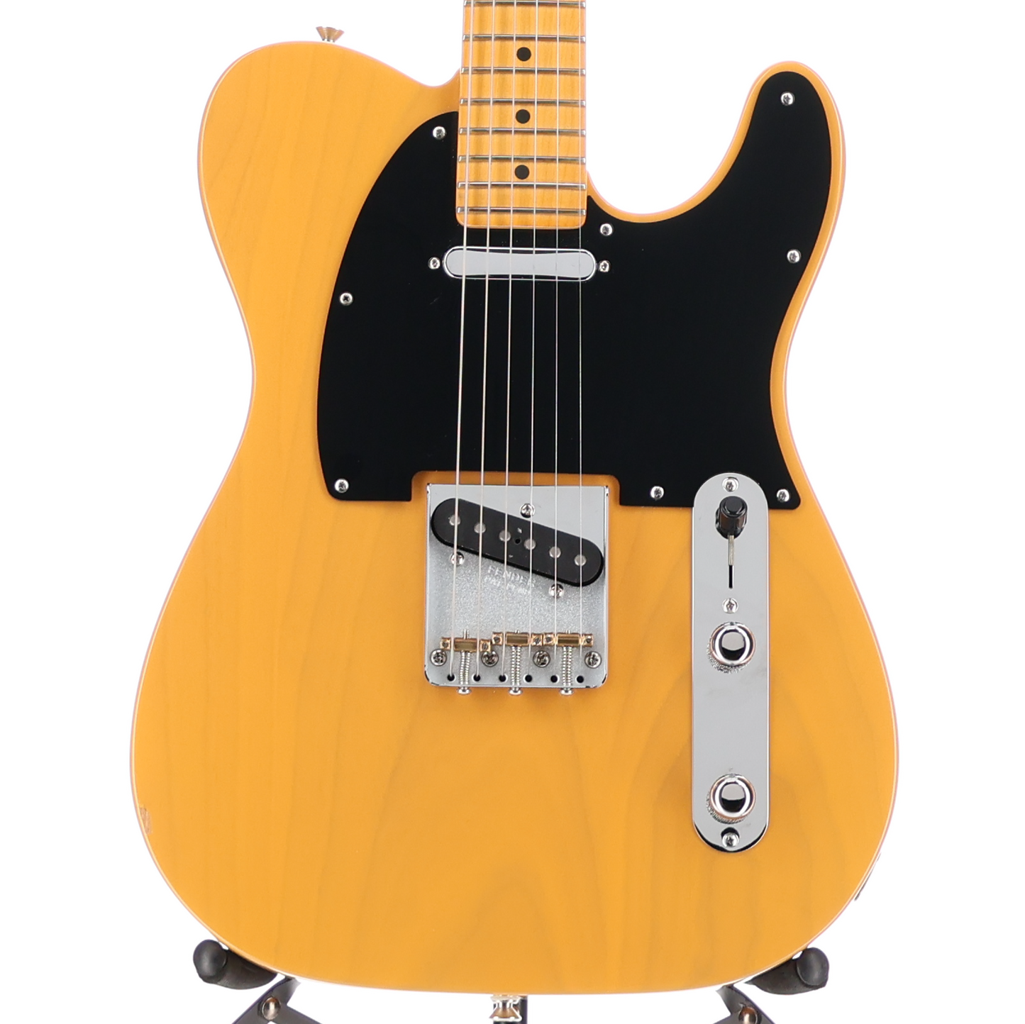 Fender American Professional Classic Telecaster®, Maple Fingerboard, Butterscotch Blonde (B6) (04429)