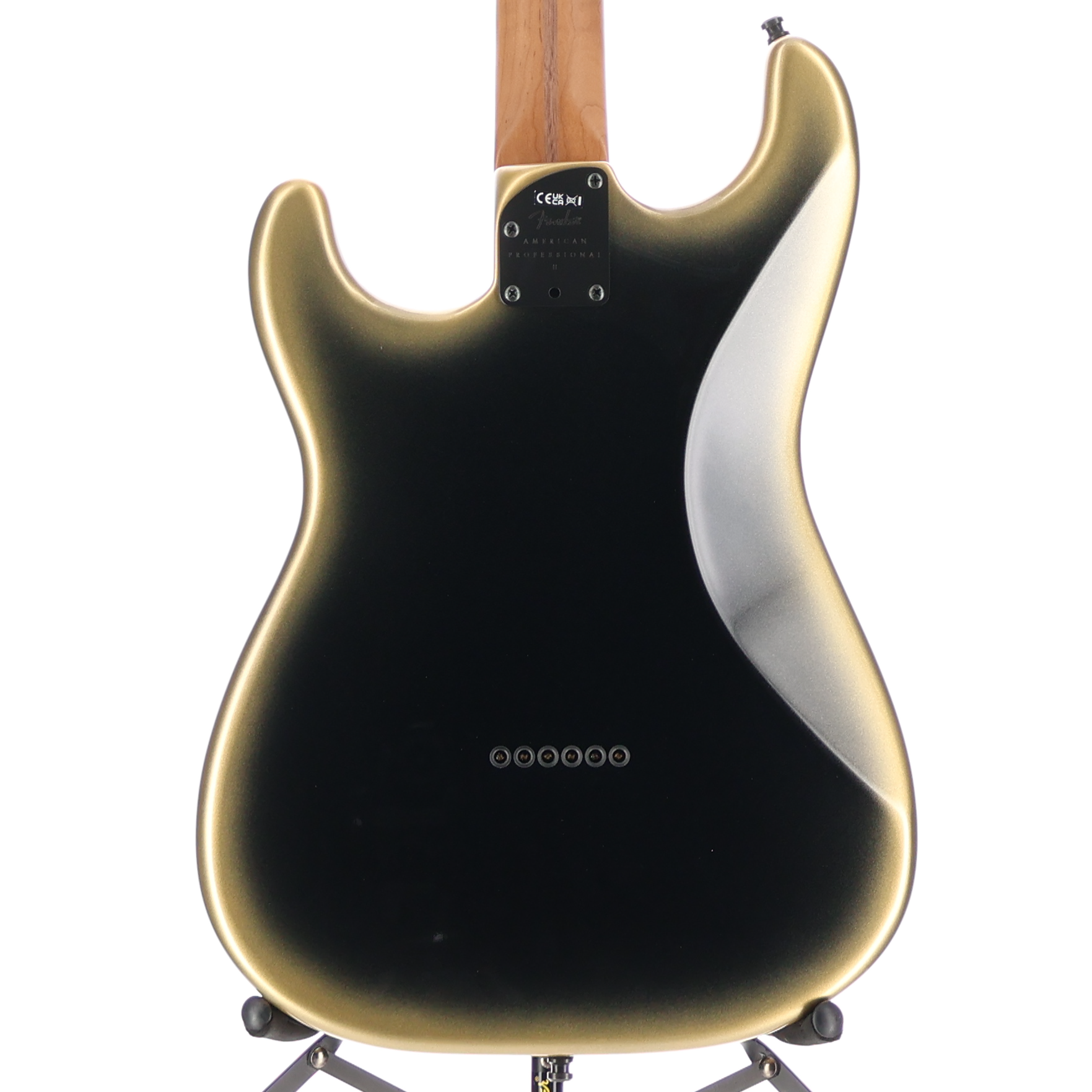 Fender American Professional II Anniversary Stratocaster HSS HT Limited-Edition Electric Guitar Eclipse (D8) (11094)