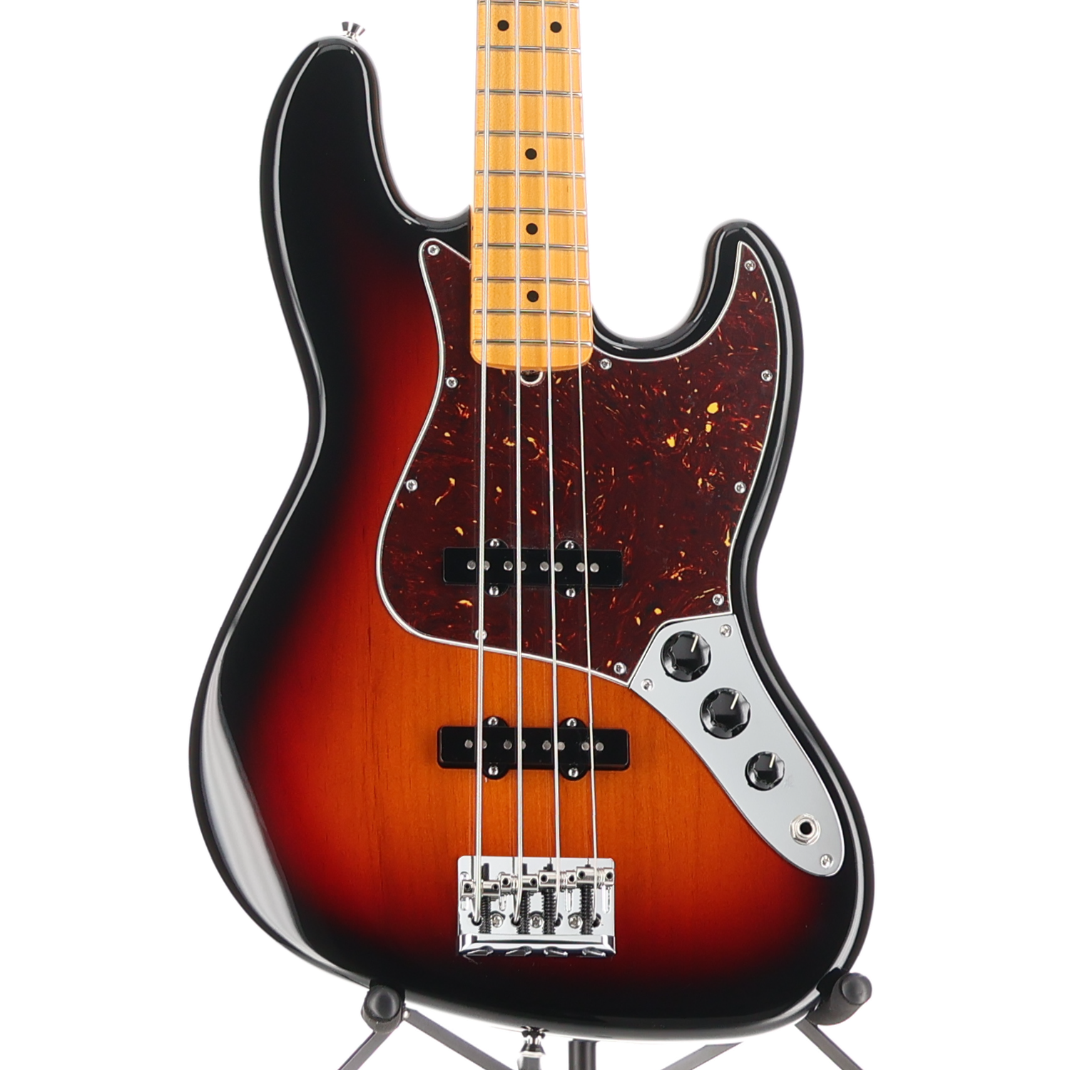 Fender American Professional II Jazz Bass, 3-Color Sunburst, Pro Setup (J9) (51254)