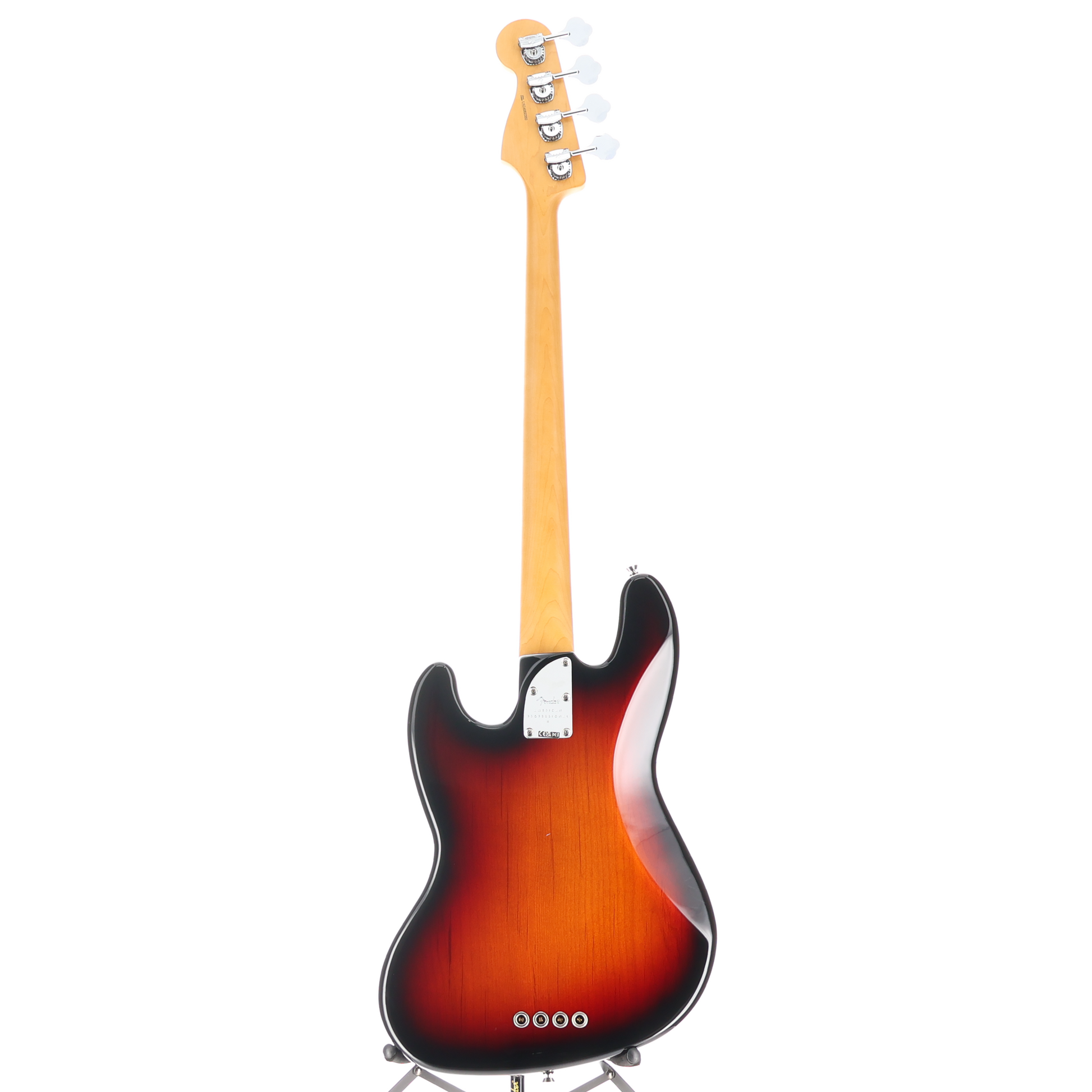 Fender American Professional II Jazz Bass, Maple Fingerboard, 3-Color Sunburst (B2) (52350)