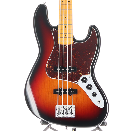 Fender American Professional II Jazz Bass, Maple Fingerboard, 3-Color Sunburst (B2) (52350)