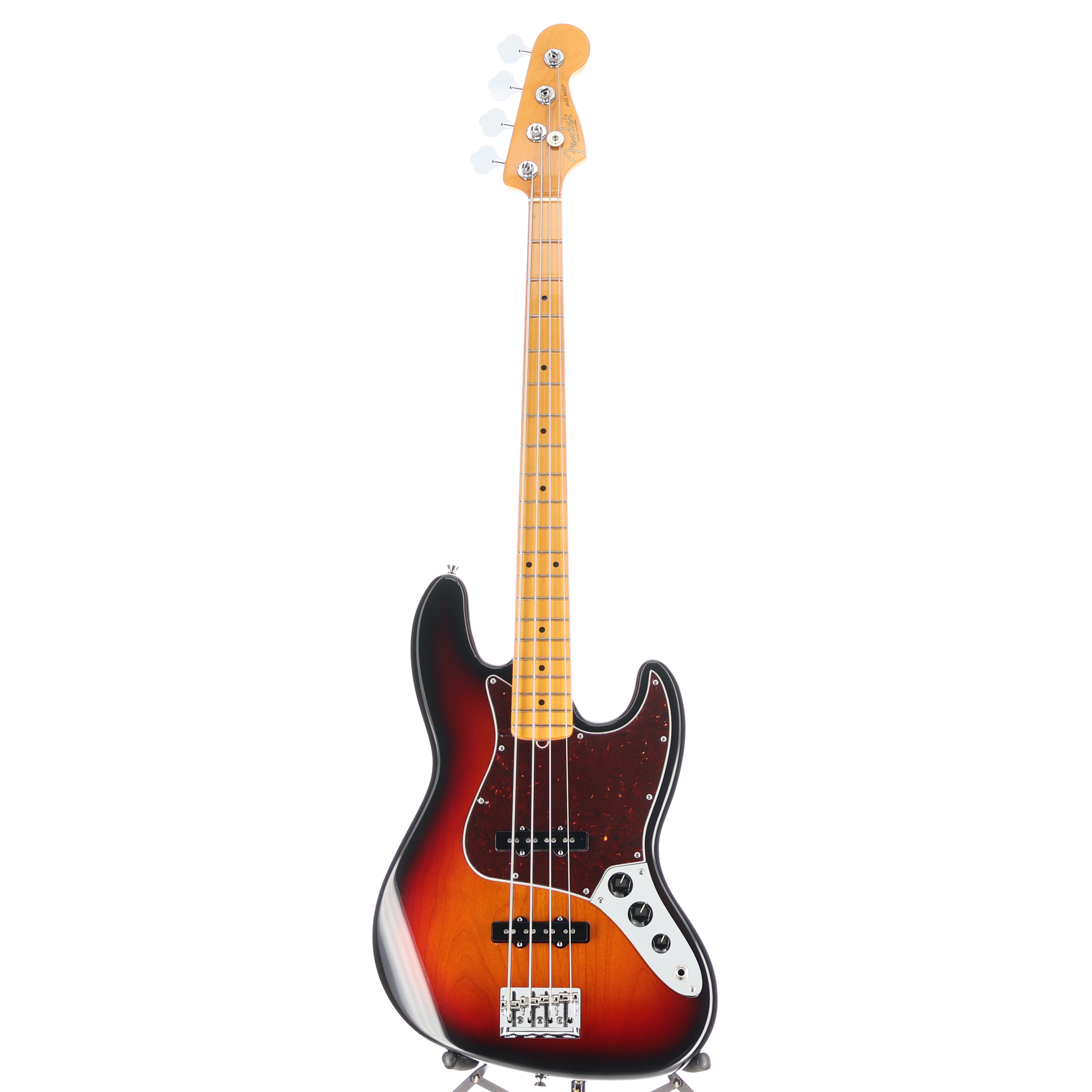 Fender American Professional II Jazz Bass, Maple Fingerboard, 3-Color Sunburst (H10) (86424)